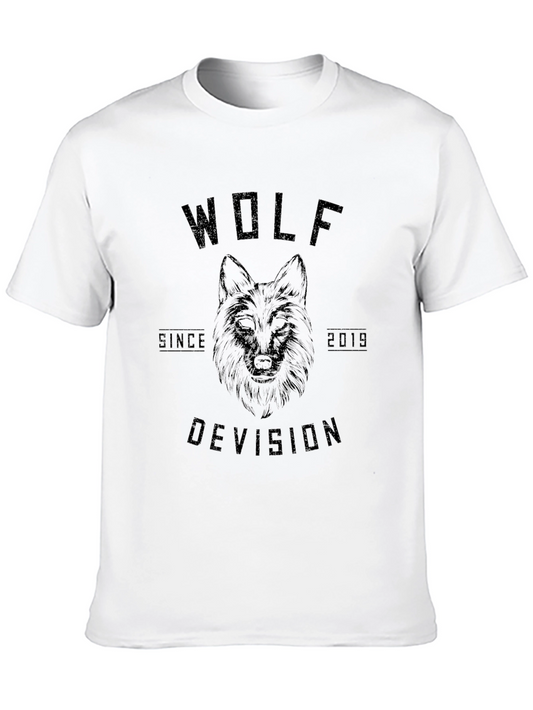 Wolf Division Black Graphic Tee - Since 2019