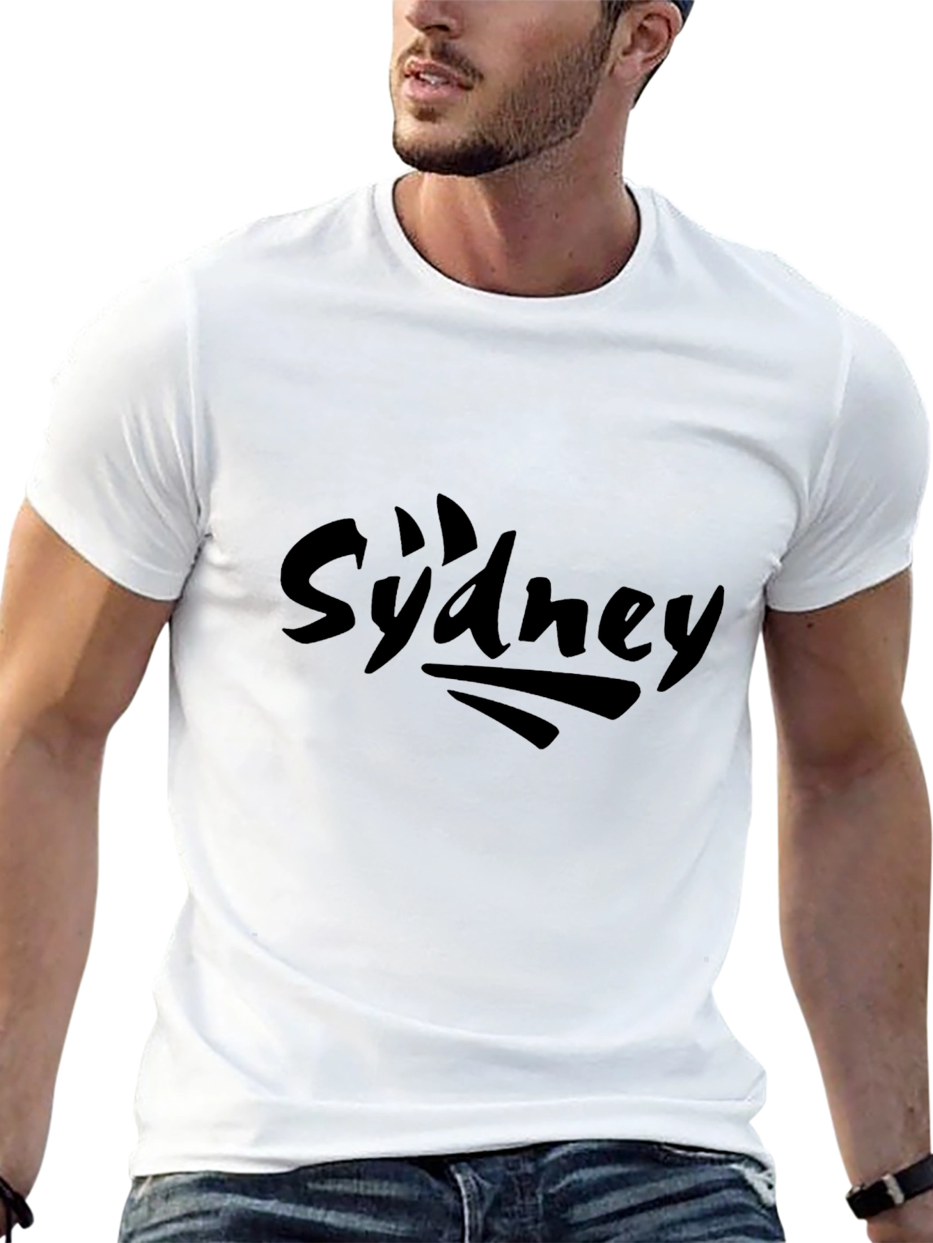 Sydney Graphic Tee - Black