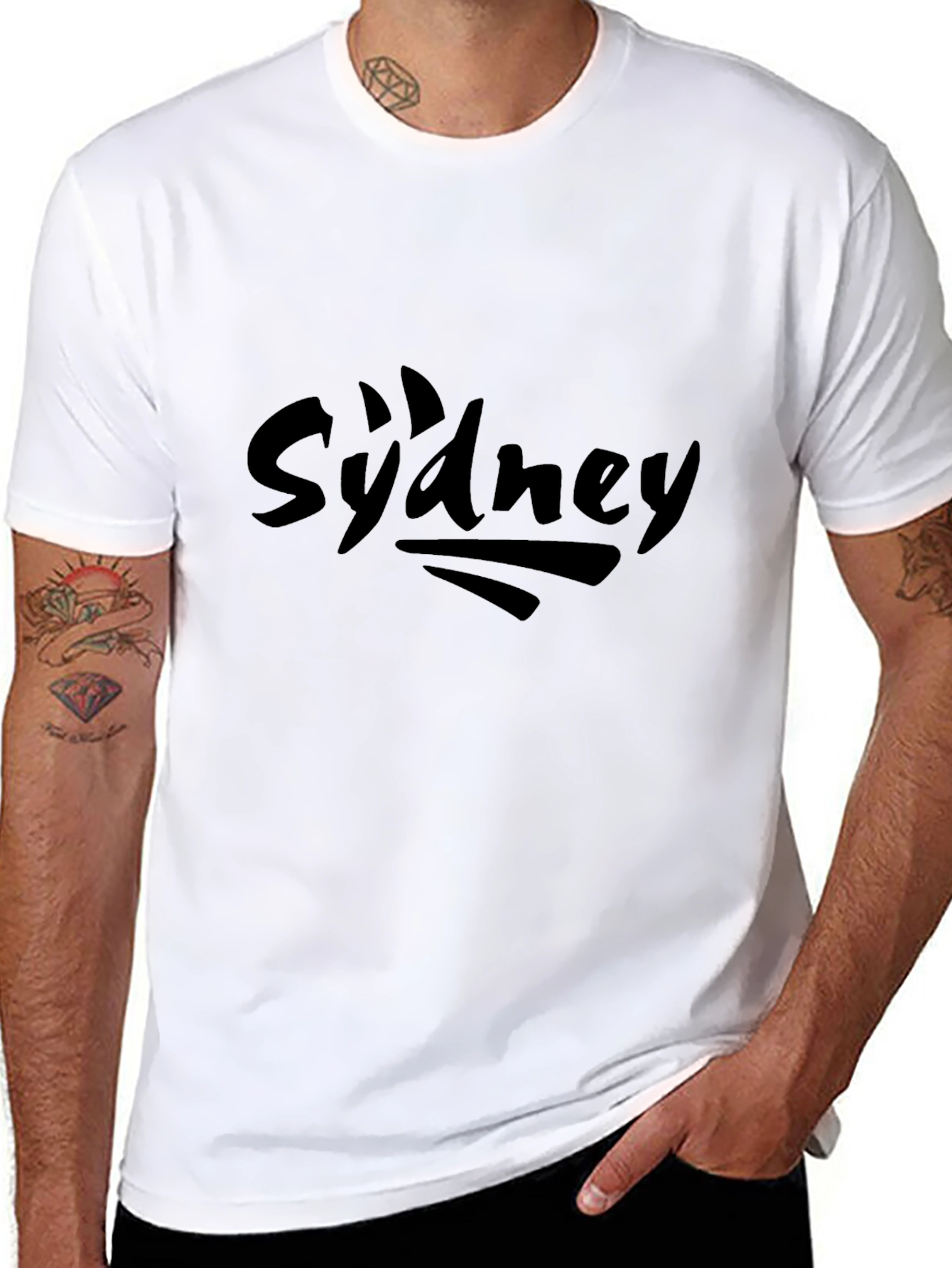 Sydney Graphic Tee - Black