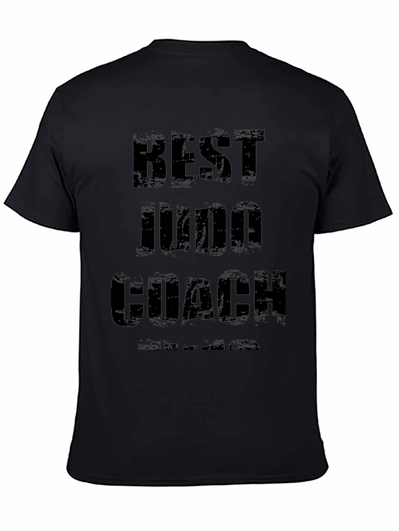 Best Judo Coach T-Shirt Black