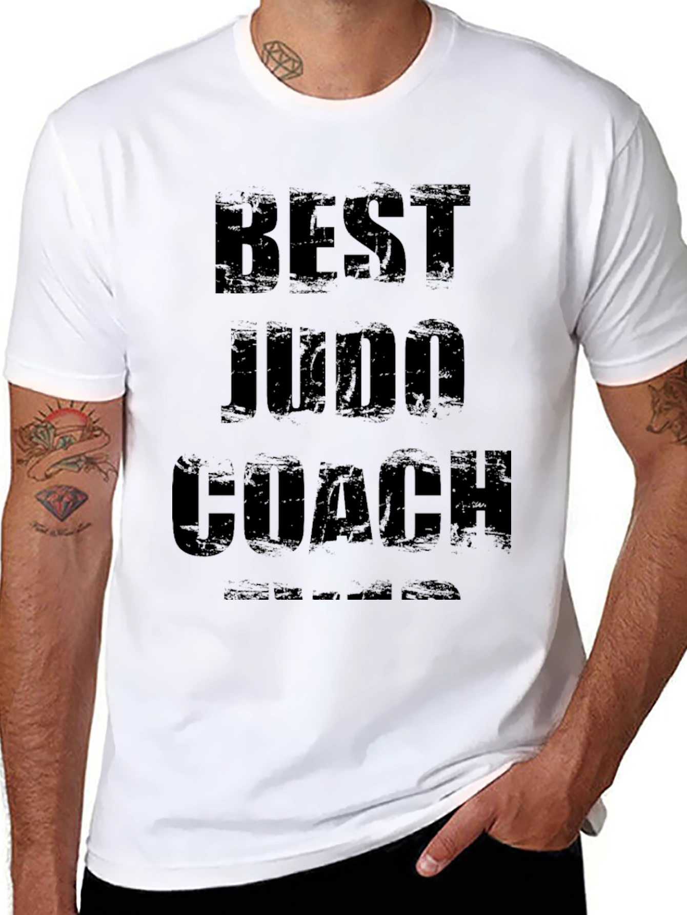 Best Judo Coach T-Shirt Black