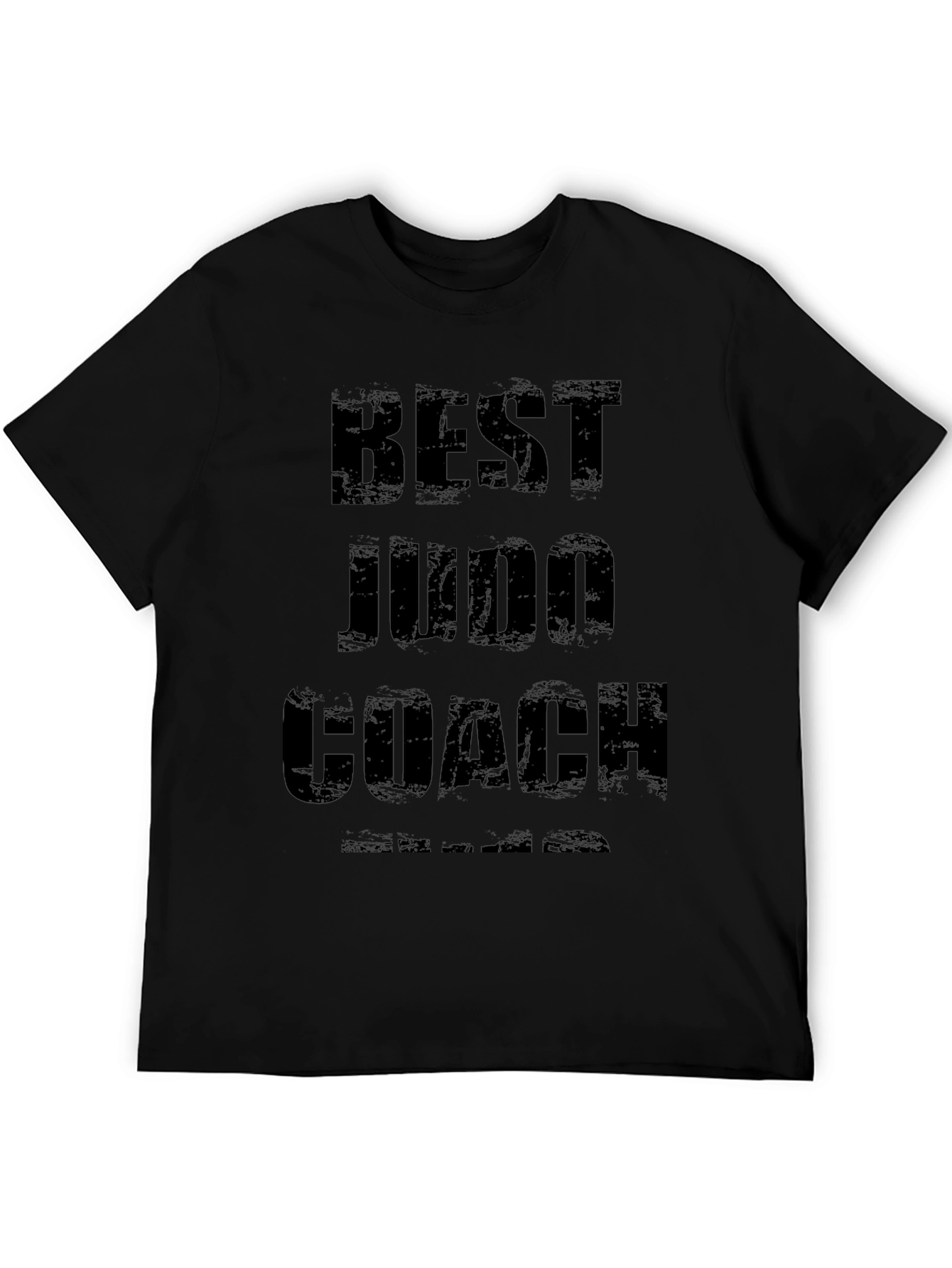 Best Judo Coach T-Shirt Black