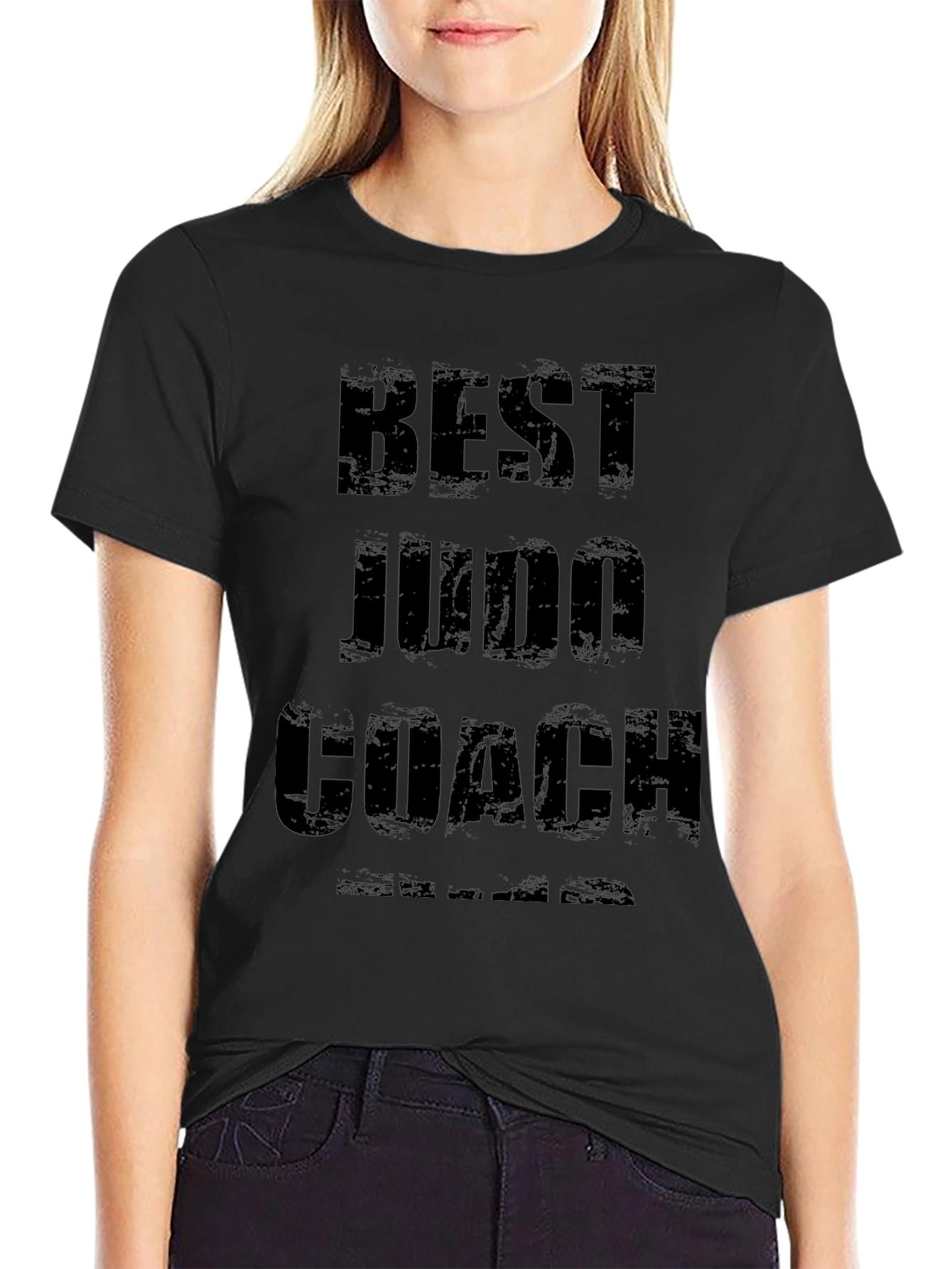 Best Judo Coach T-Shirt Black