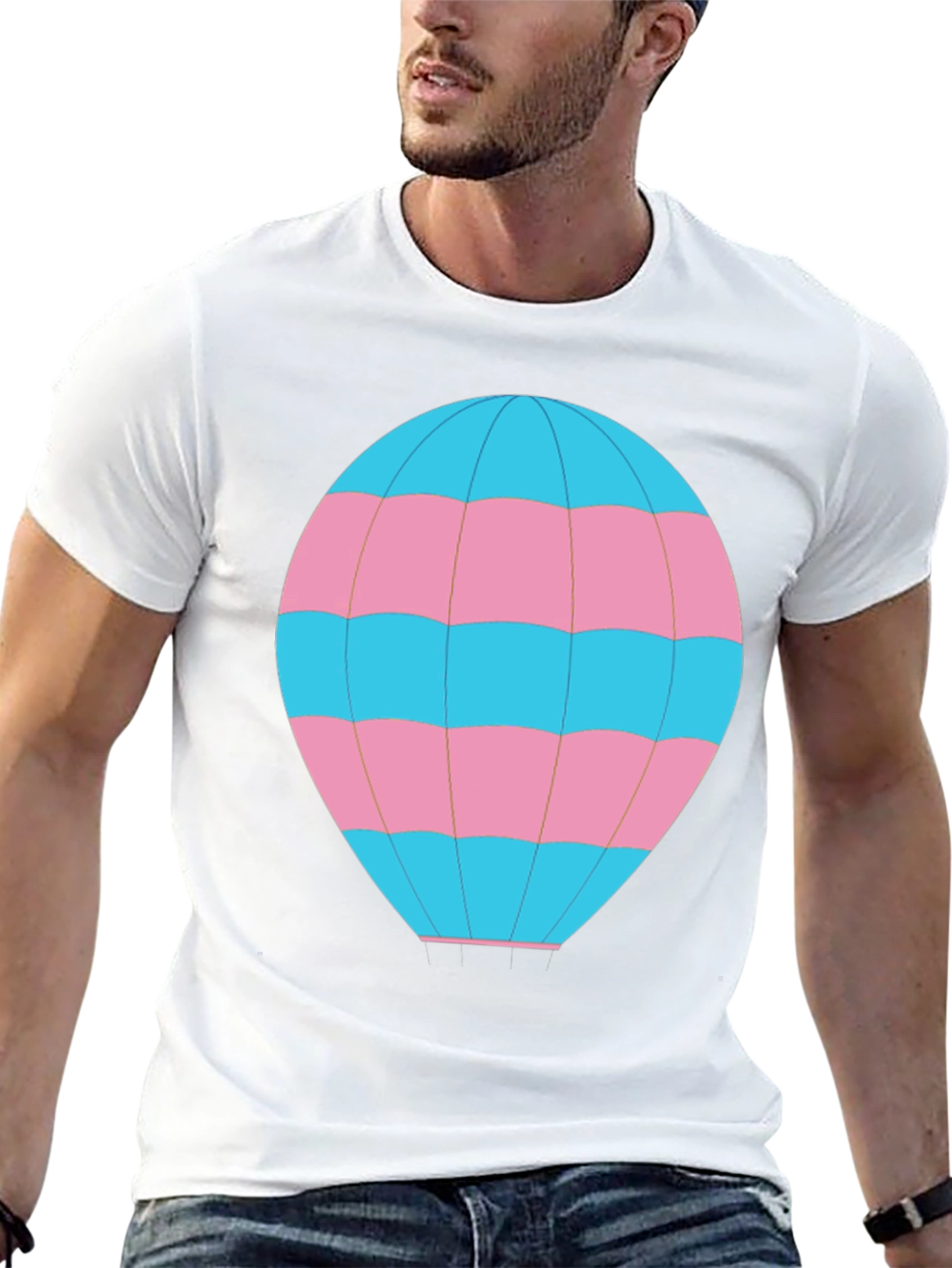 Transgender Pride Hot Air Balloon T-Shirt
