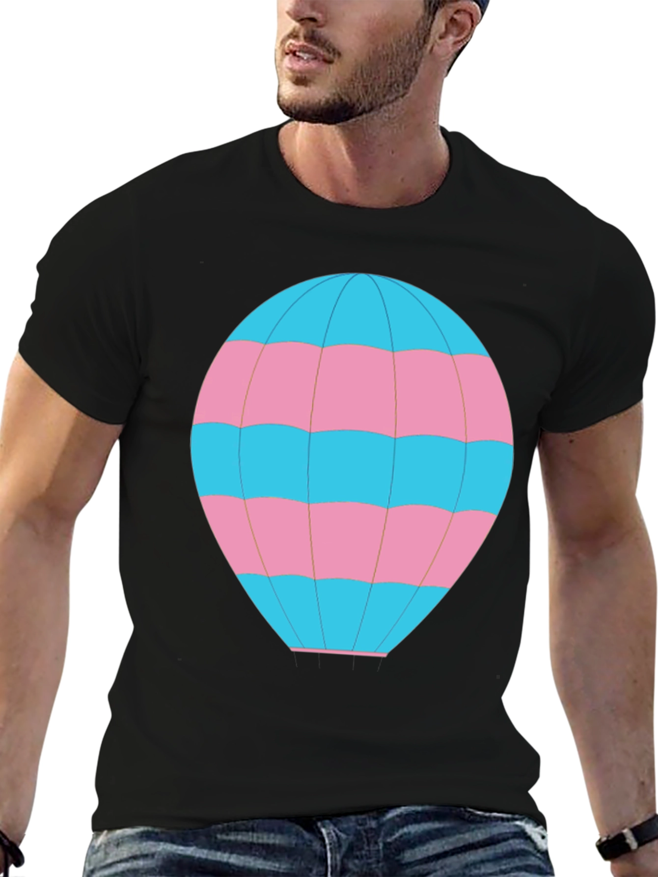 Transgender Pride Hot Air Balloon T-Shirt
