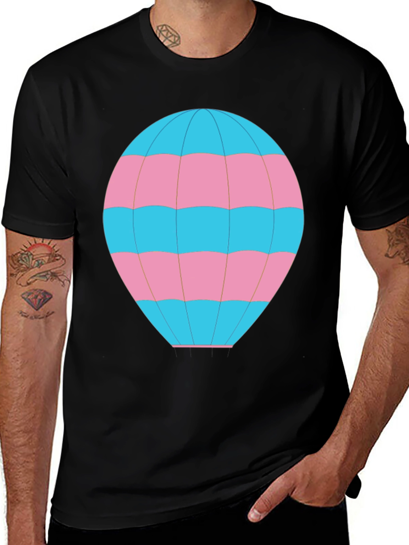 Transgender Pride Hot Air Balloon T-Shirt