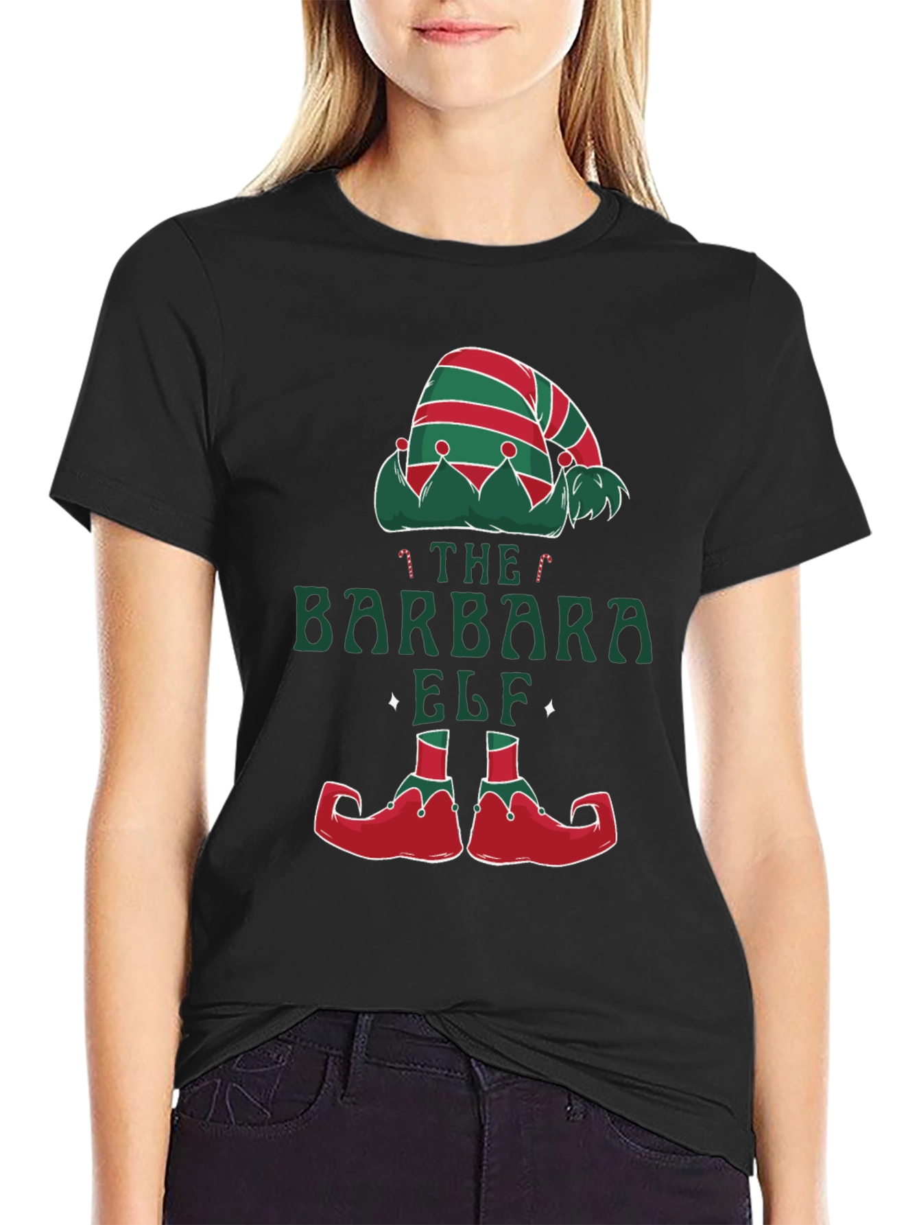 Barbara the Elf Christmas T-Shirt