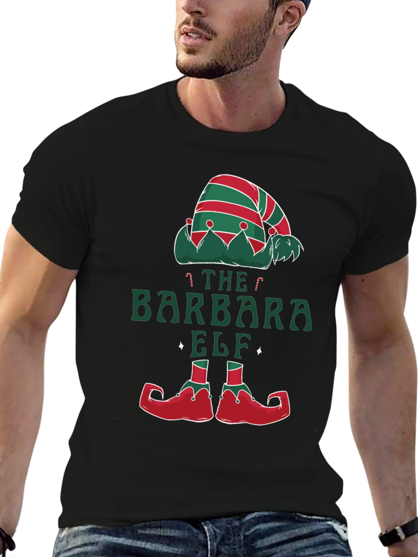 Barbara the Elf Christmas T-Shirt