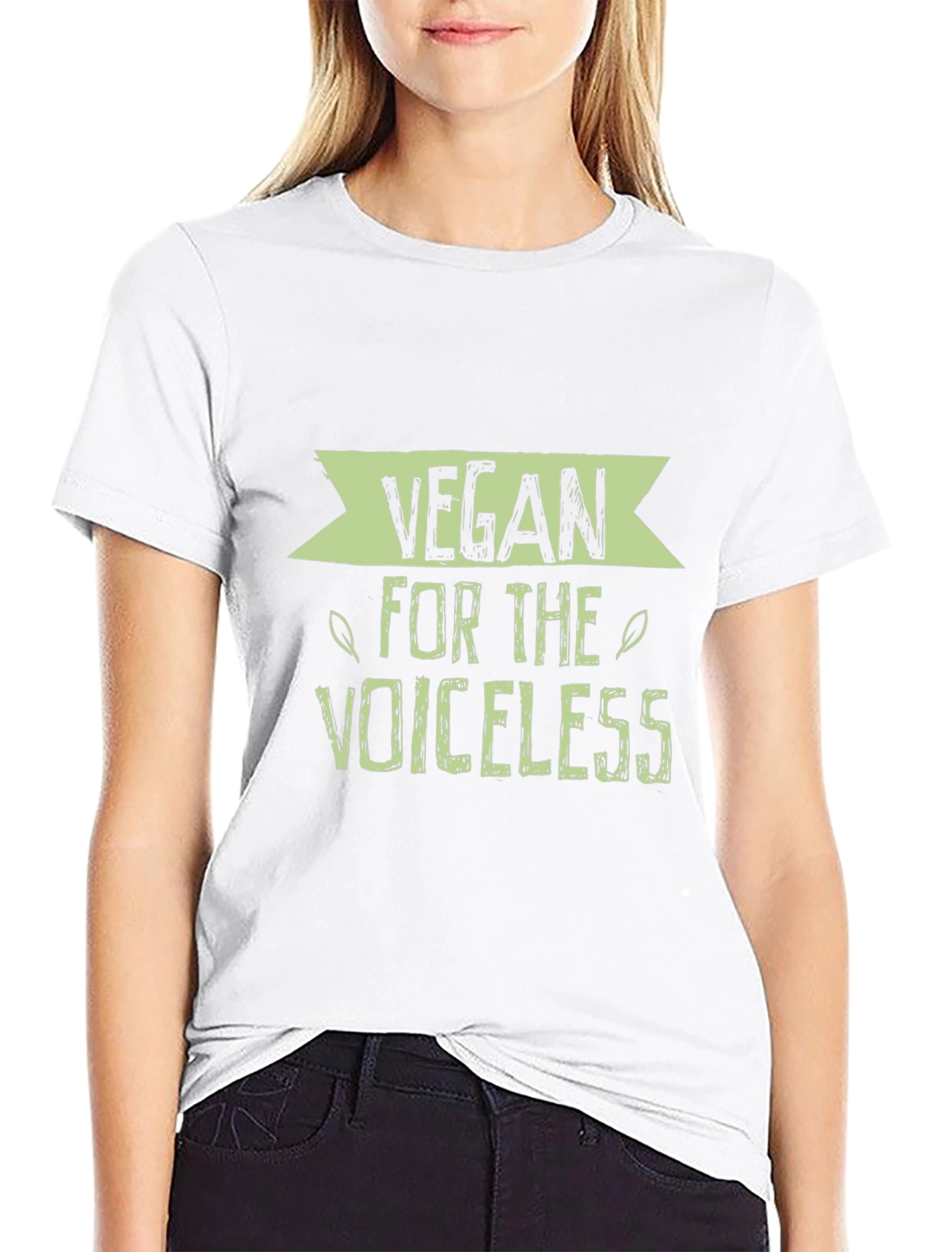 Vegan for the Voiceless Black T-Shirt