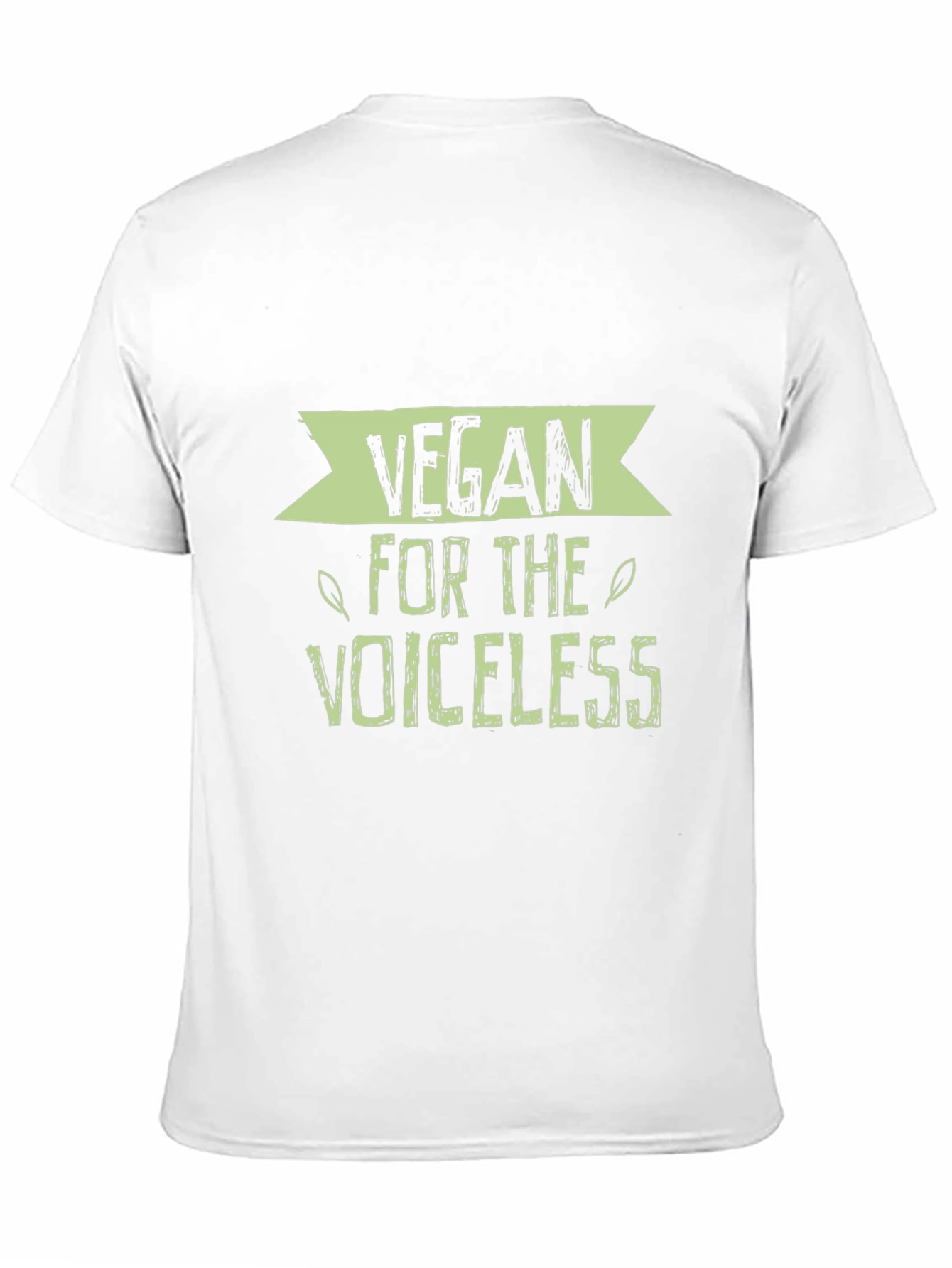 Vegan for the Voiceless Black T-Shirt