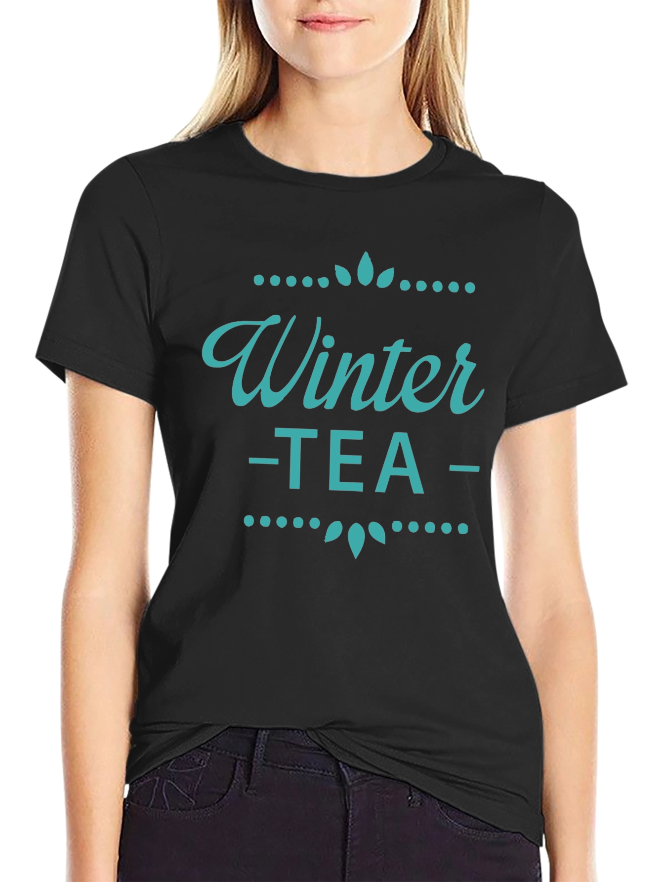 Winter Tea Graphic Tee - Stylish & Cozy