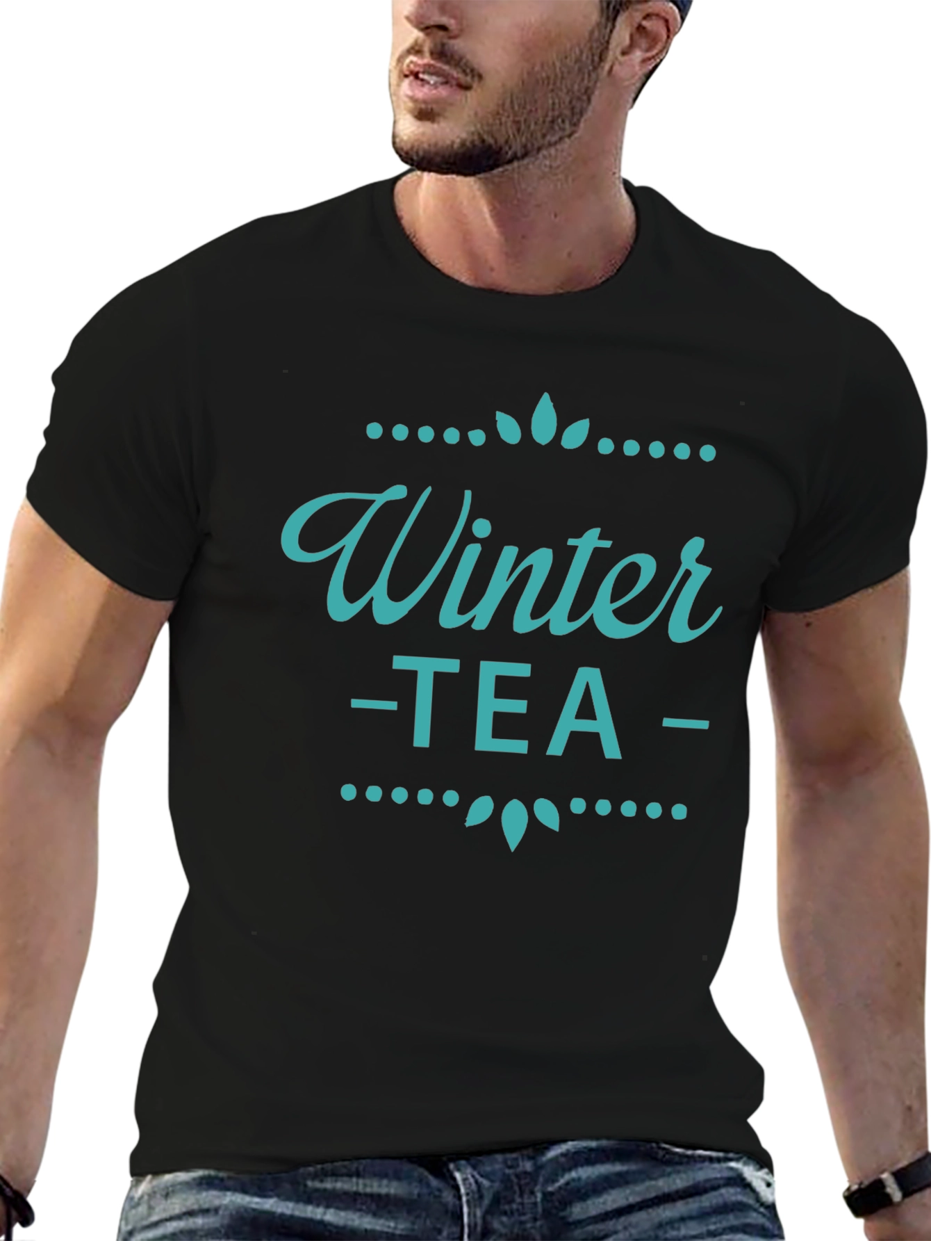Winter Tea Graphic Tee - Stylish & Cozy