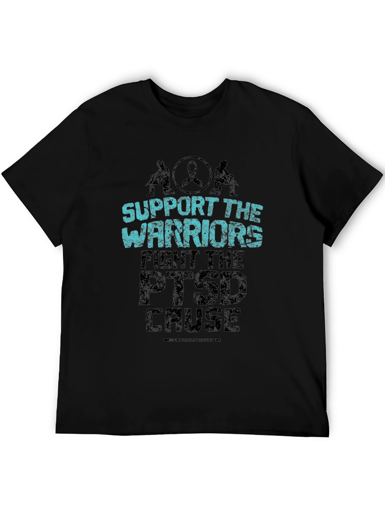 Support Warriors PTSD Awareness Graphic Tee