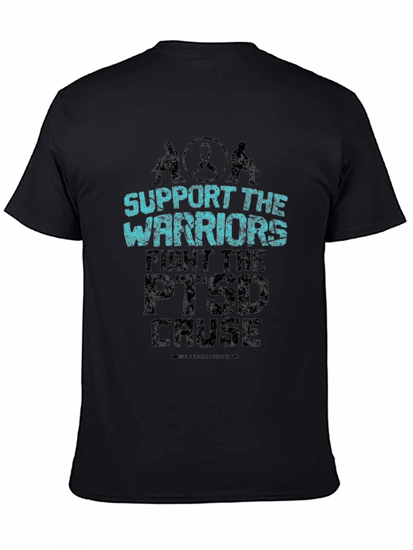 Support Warriors PTSD Awareness Graphic Tee