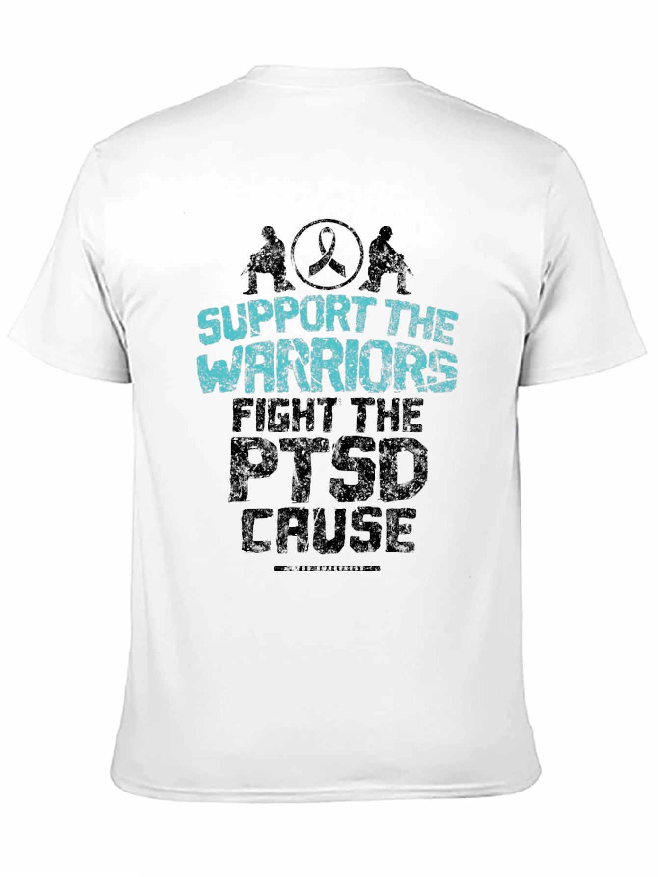 Support Warriors PTSD Awareness Graphic Tee