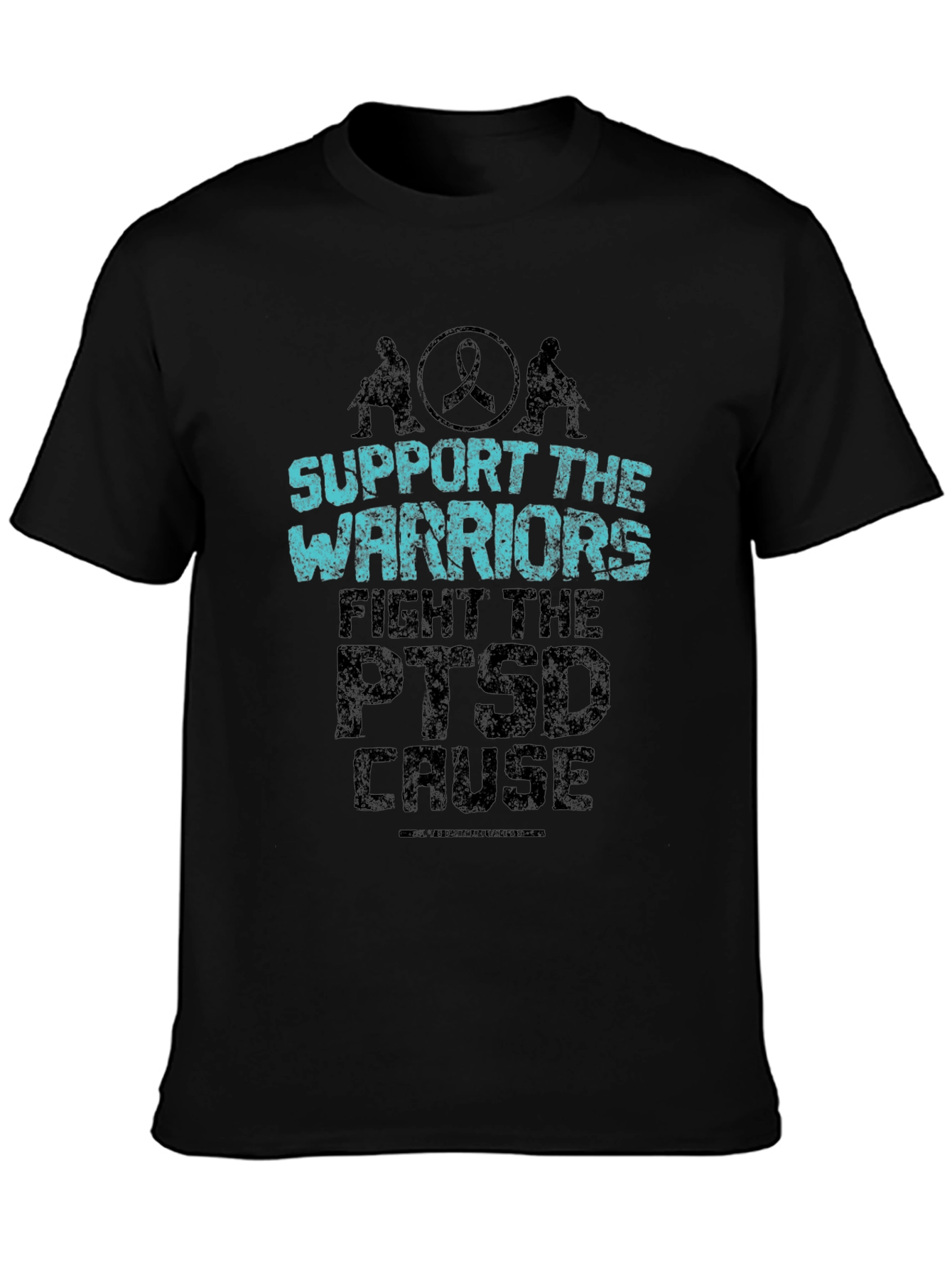 Support Warriors PTSD Awareness Graphic Tee