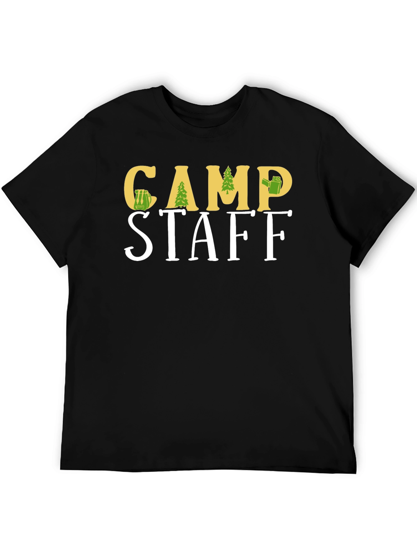 Camp Staff Tee - Camping Themed Graphic T-Shirt