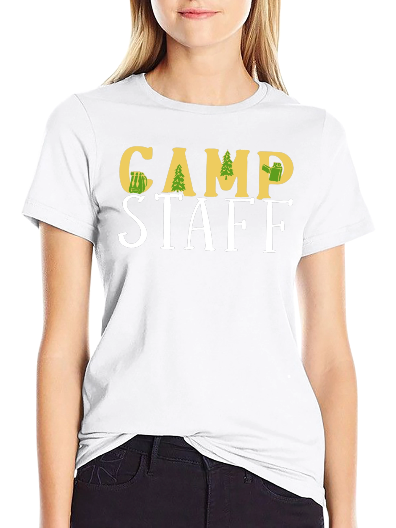 Camp Staff Tee - Camping Themed Graphic T-Shirt