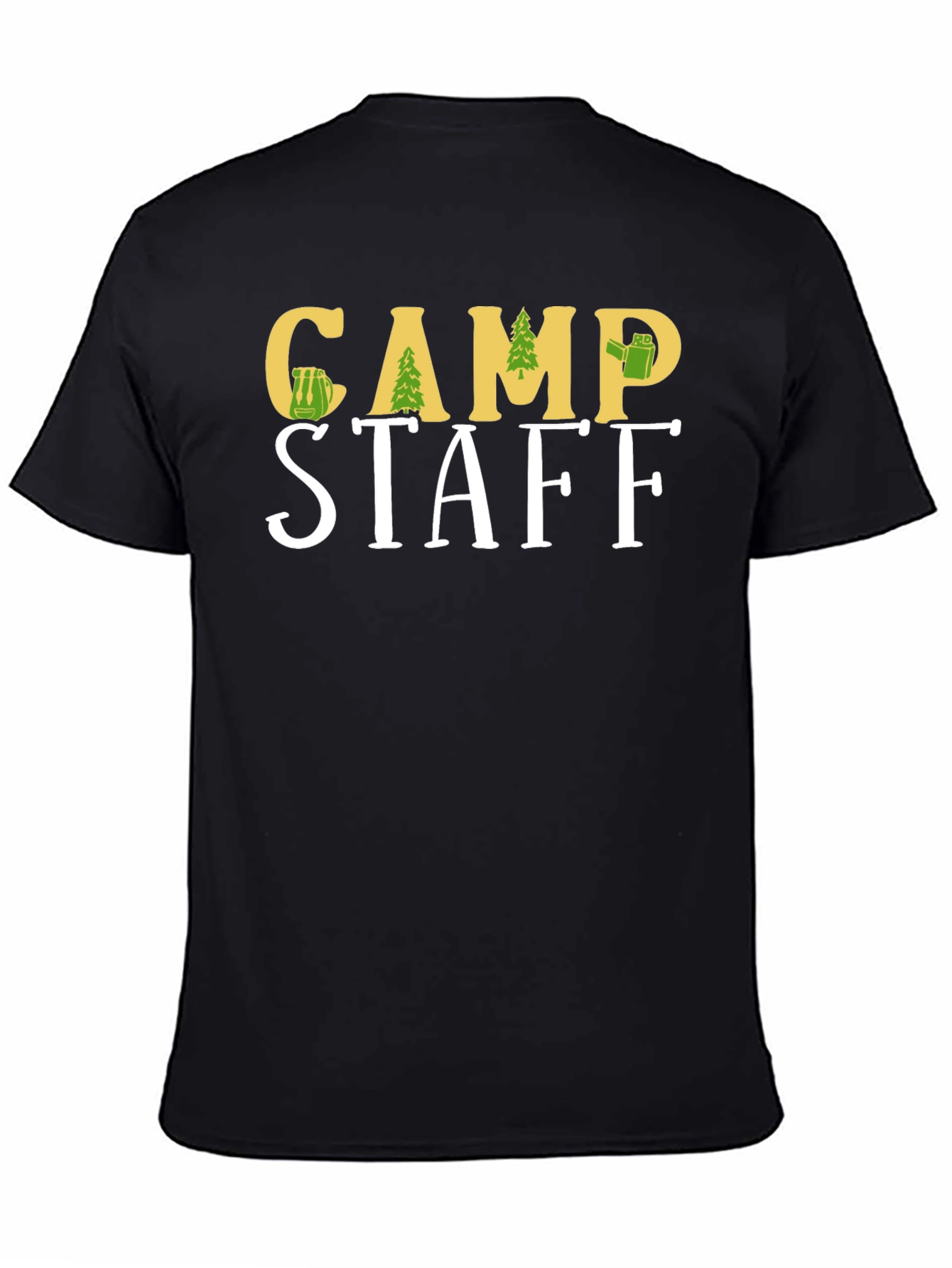 Camp Staff Tee - Camping Themed Graphic T-Shirt
