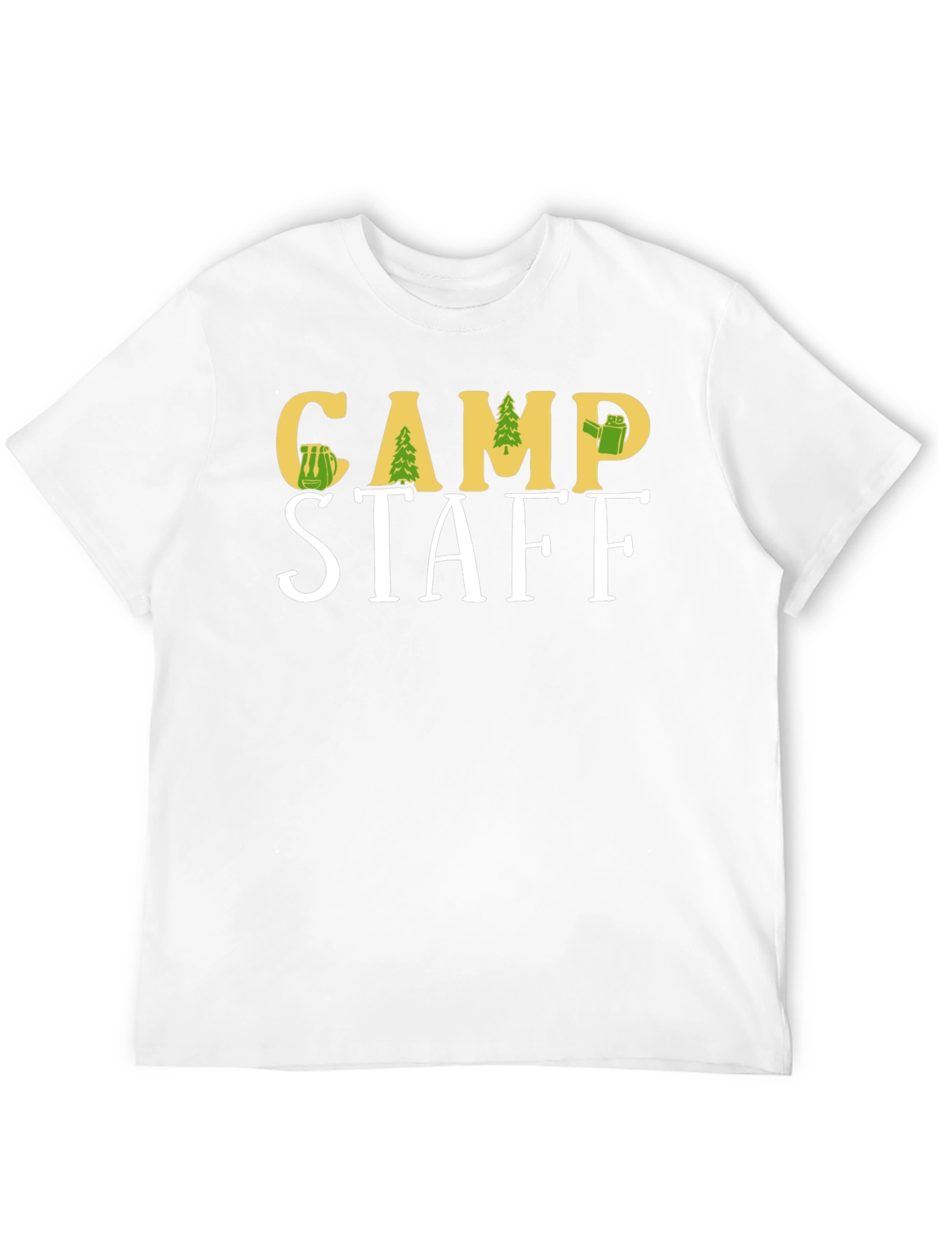 Camp Staff Tee - Camping Themed Graphic T-Shirt