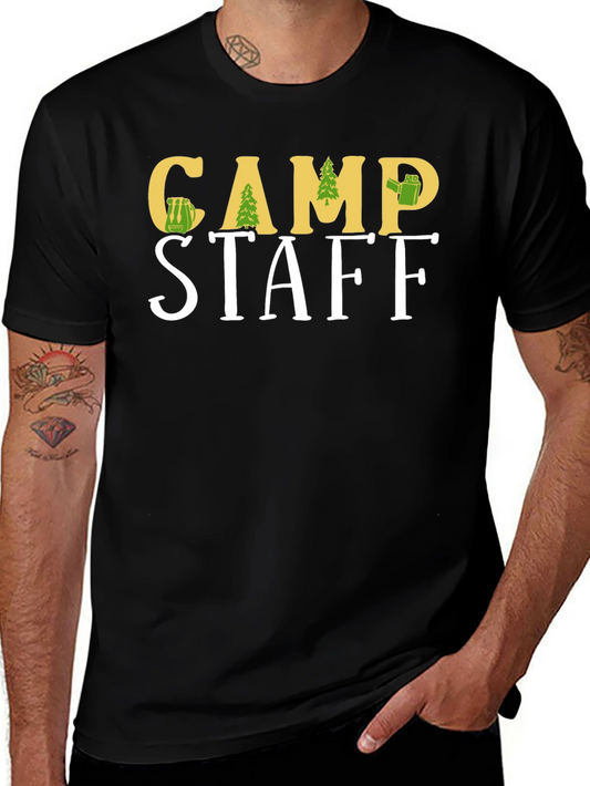 Camp Staff Tee - Camping Themed Graphic T-Shirt