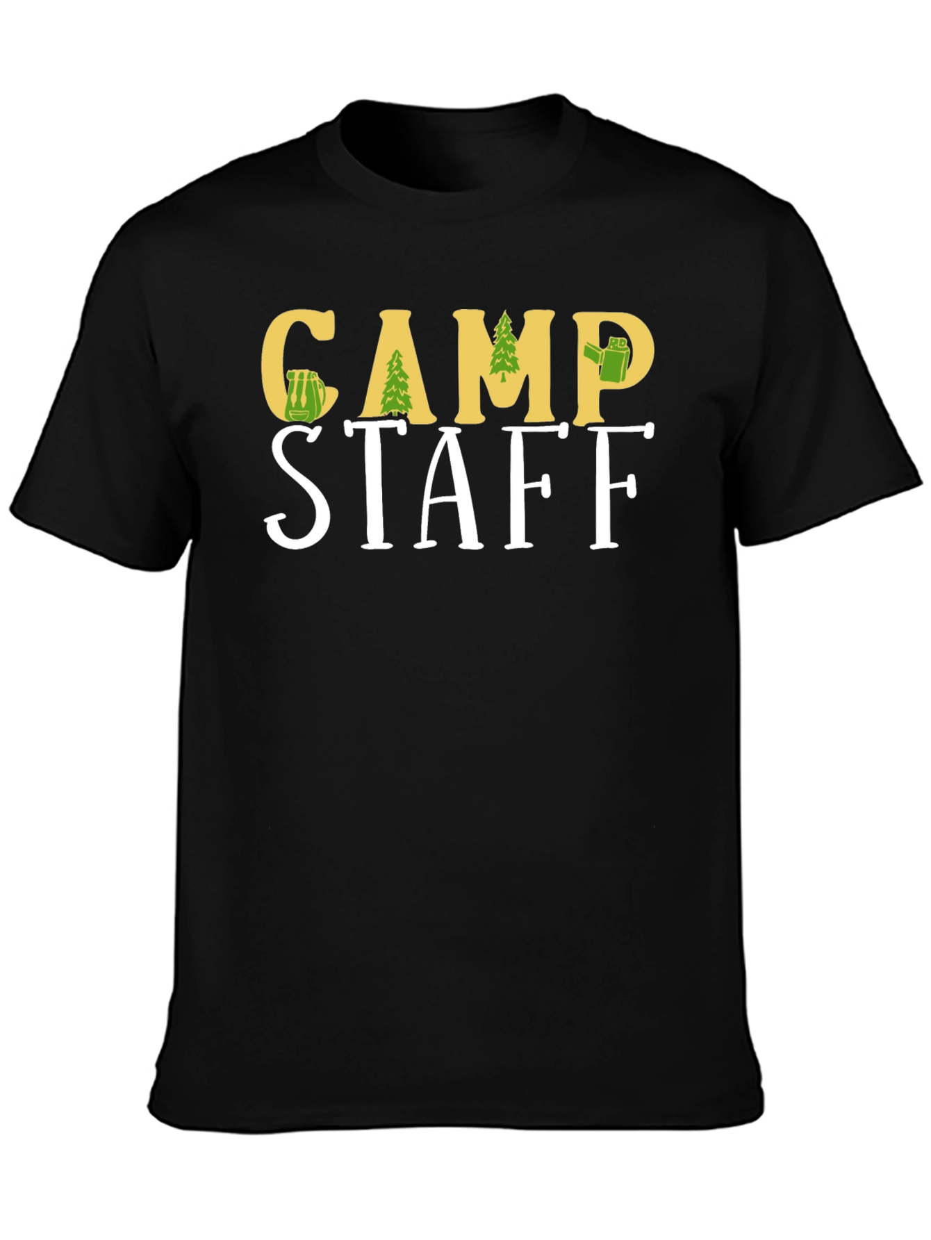 Camp Staff Tee - Camping Themed Graphic T-Shirt