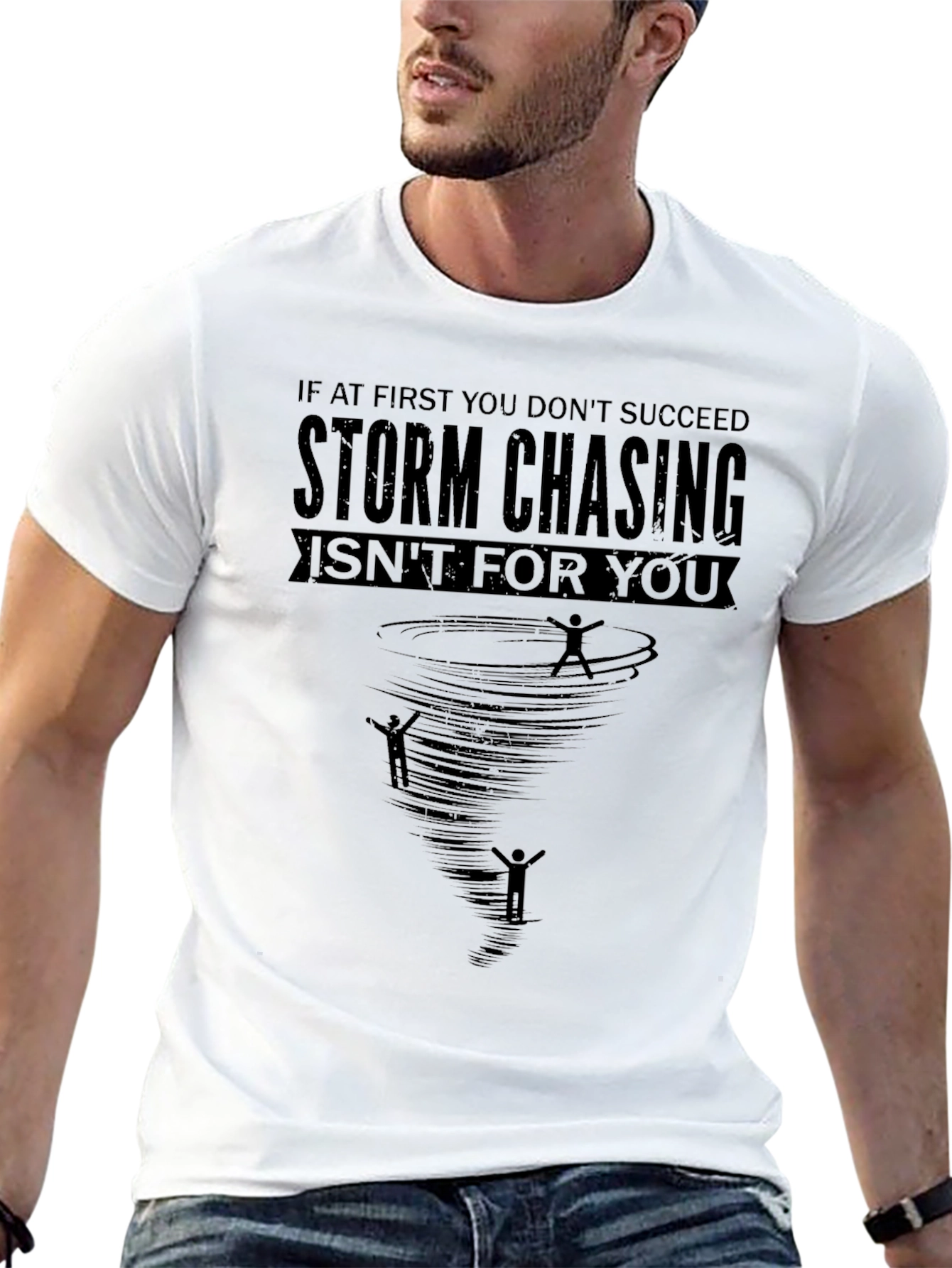 Storm Chasing T-Shirt - Humorous Weather Design