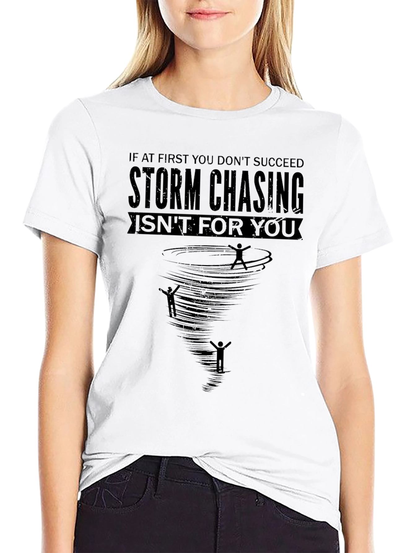 Storm Chasing T-Shirt - Humorous Weather Design