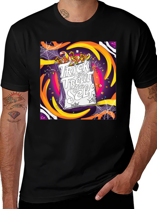 Trick or Treat Yo Self Graphic Tee - Halloween