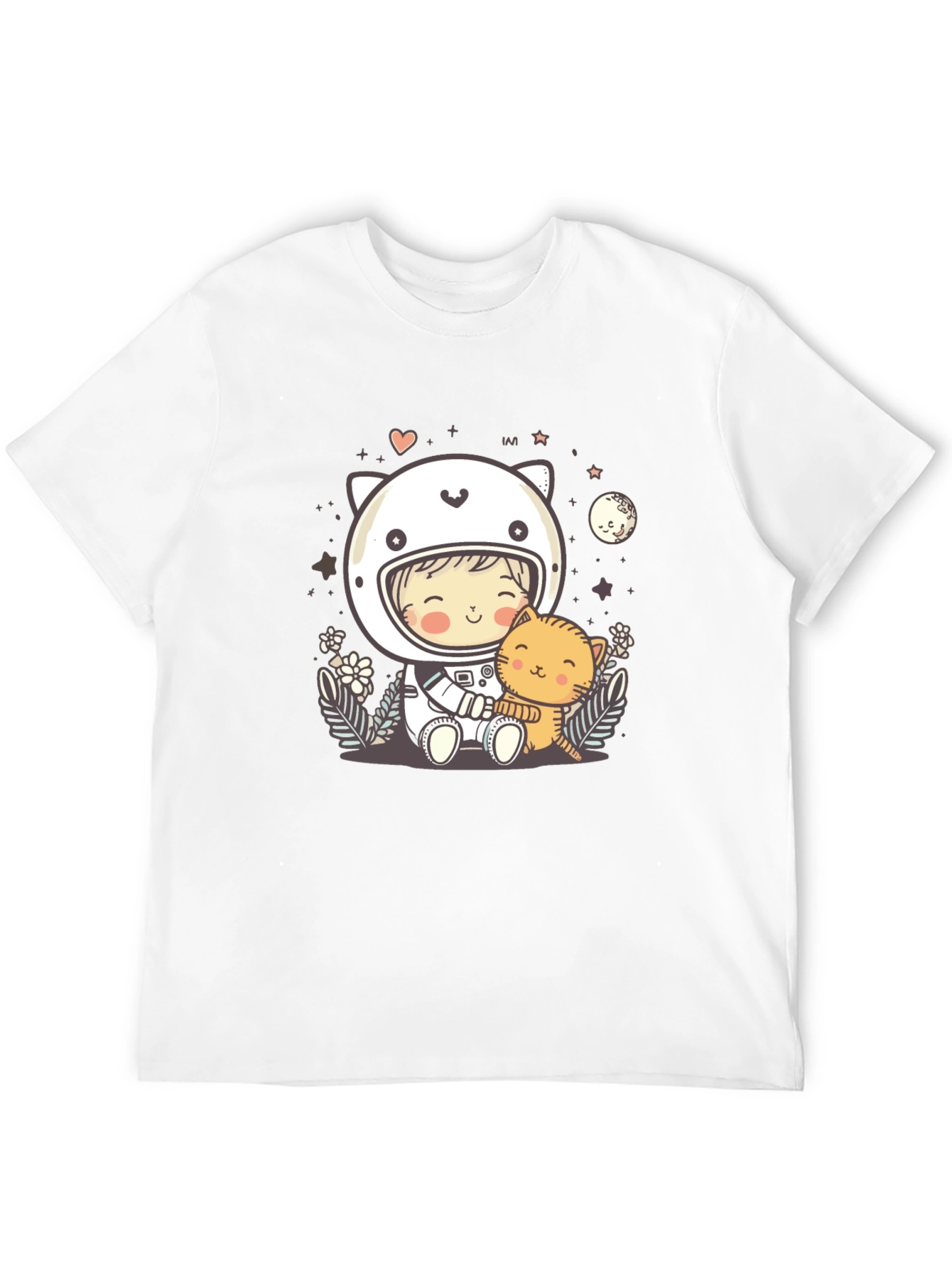 Astronaut Cat Lover T-Shirt
