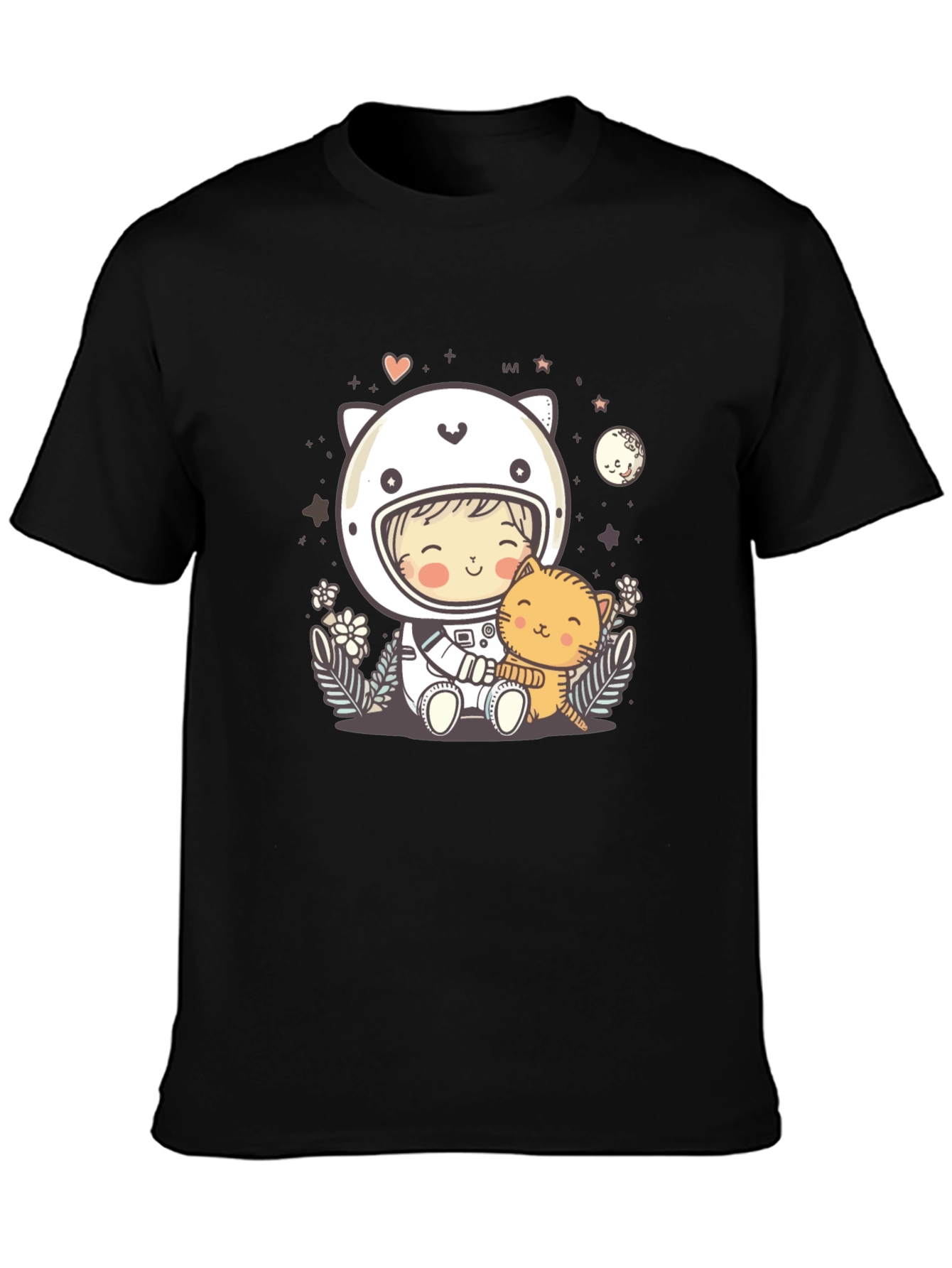 Astronaut Cat Lover T-Shirt