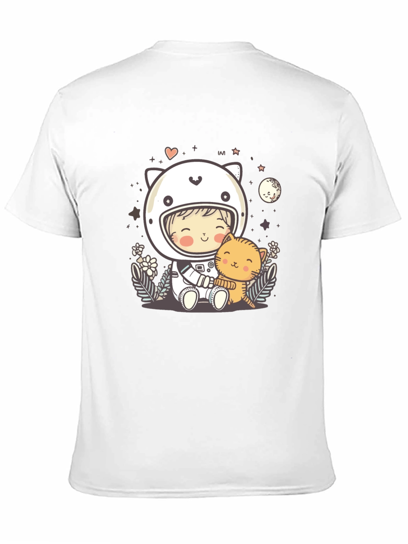 Astronaut Cat Lover T-Shirt