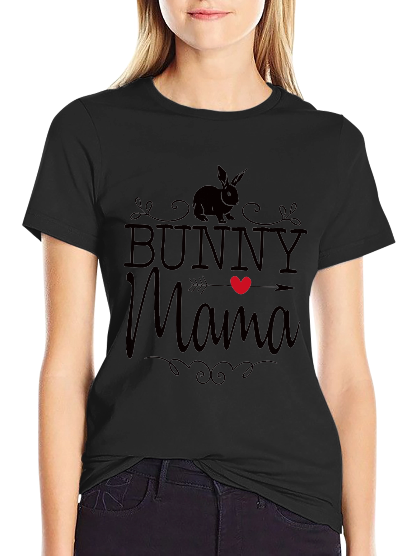 Bunny Mama Graphic Tee - Easter Gift