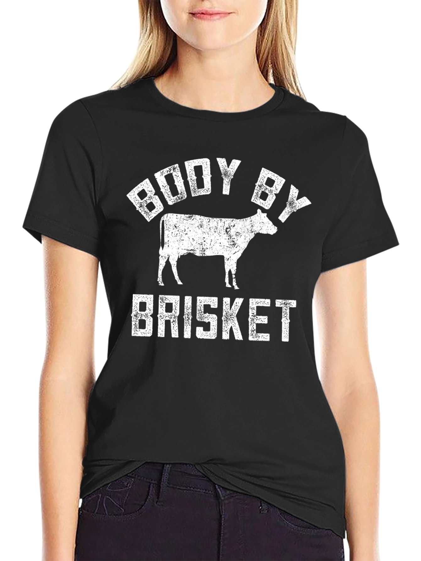 Body By Brisket Black T-Shirt