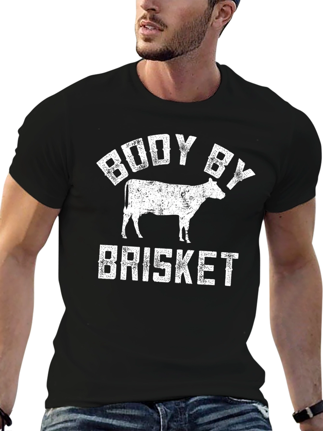 Body By Brisket Black T-Shirt