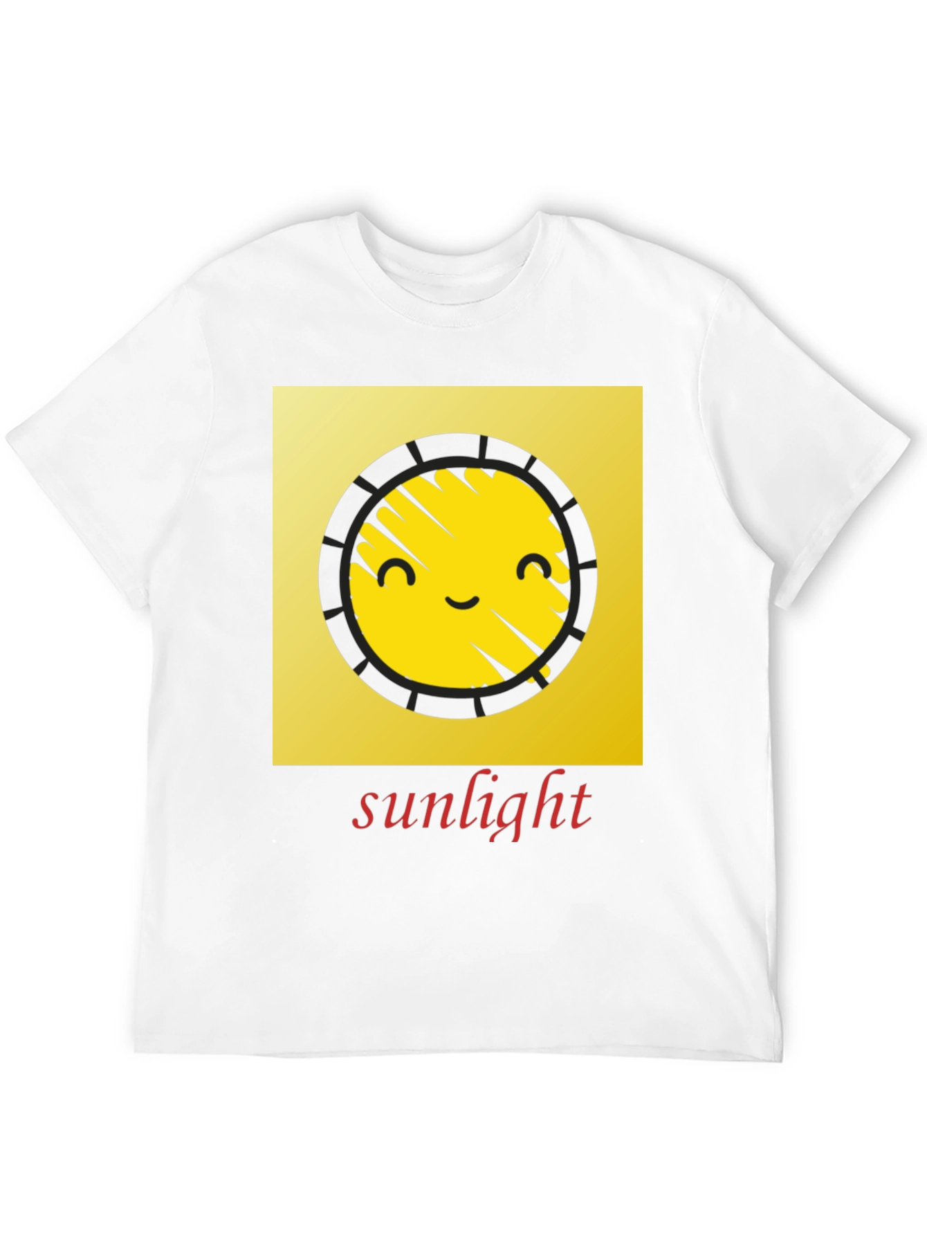 Sunlight Graphic Tee - Happy Sunshine Face