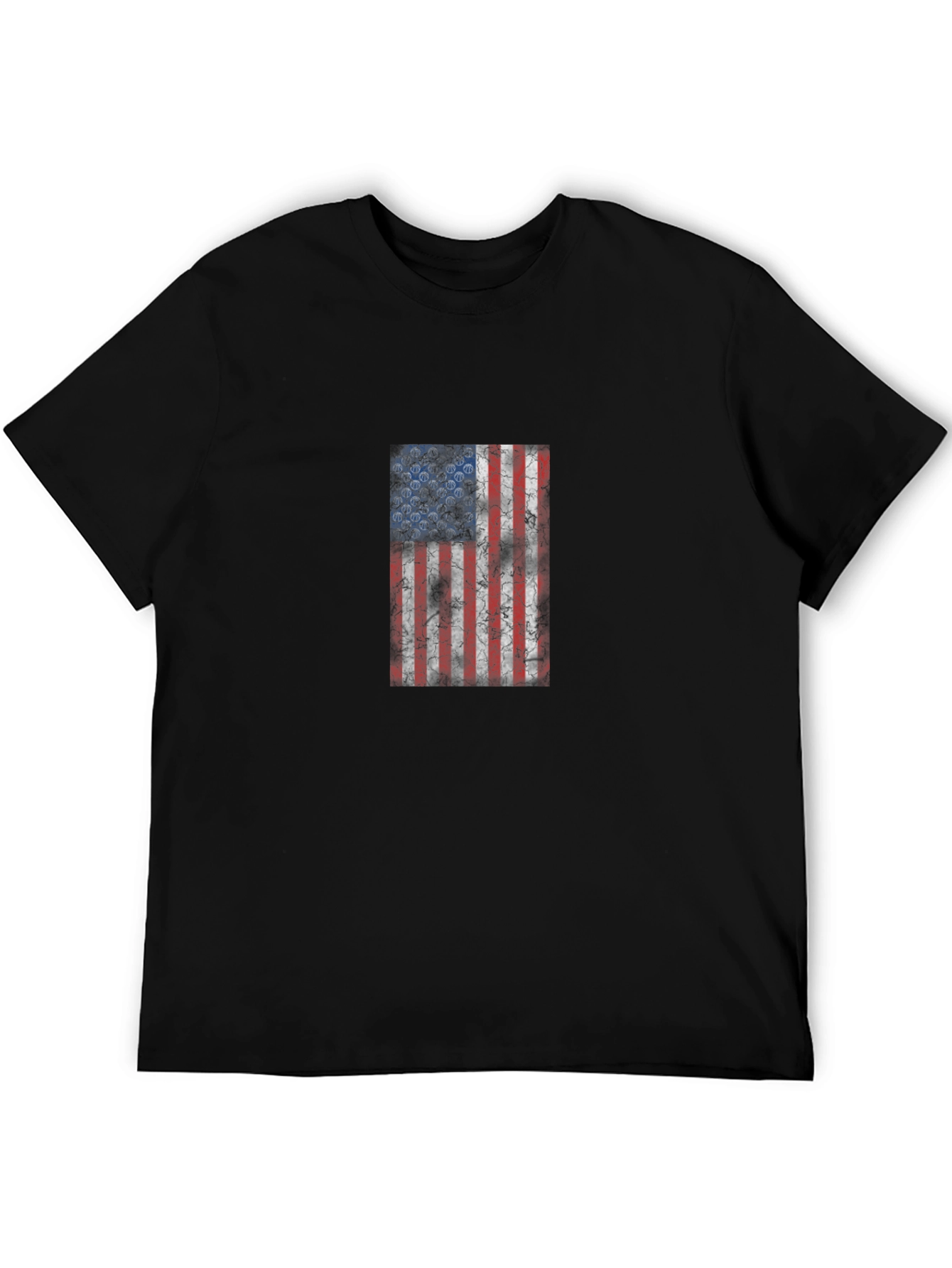 American Flag Graphic Tee - Patriotic Style