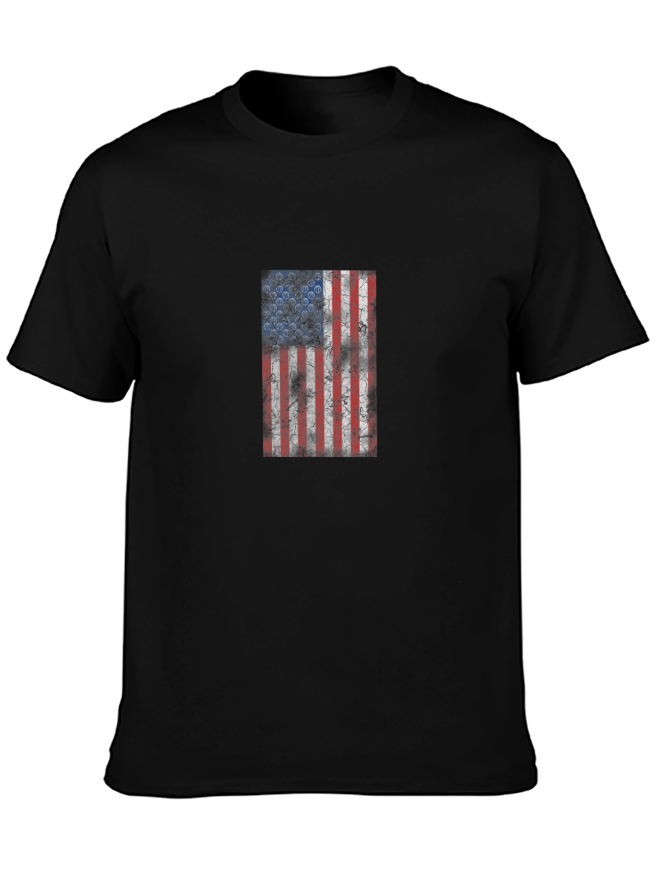 American Flag Graphic Tee - Patriotic Style