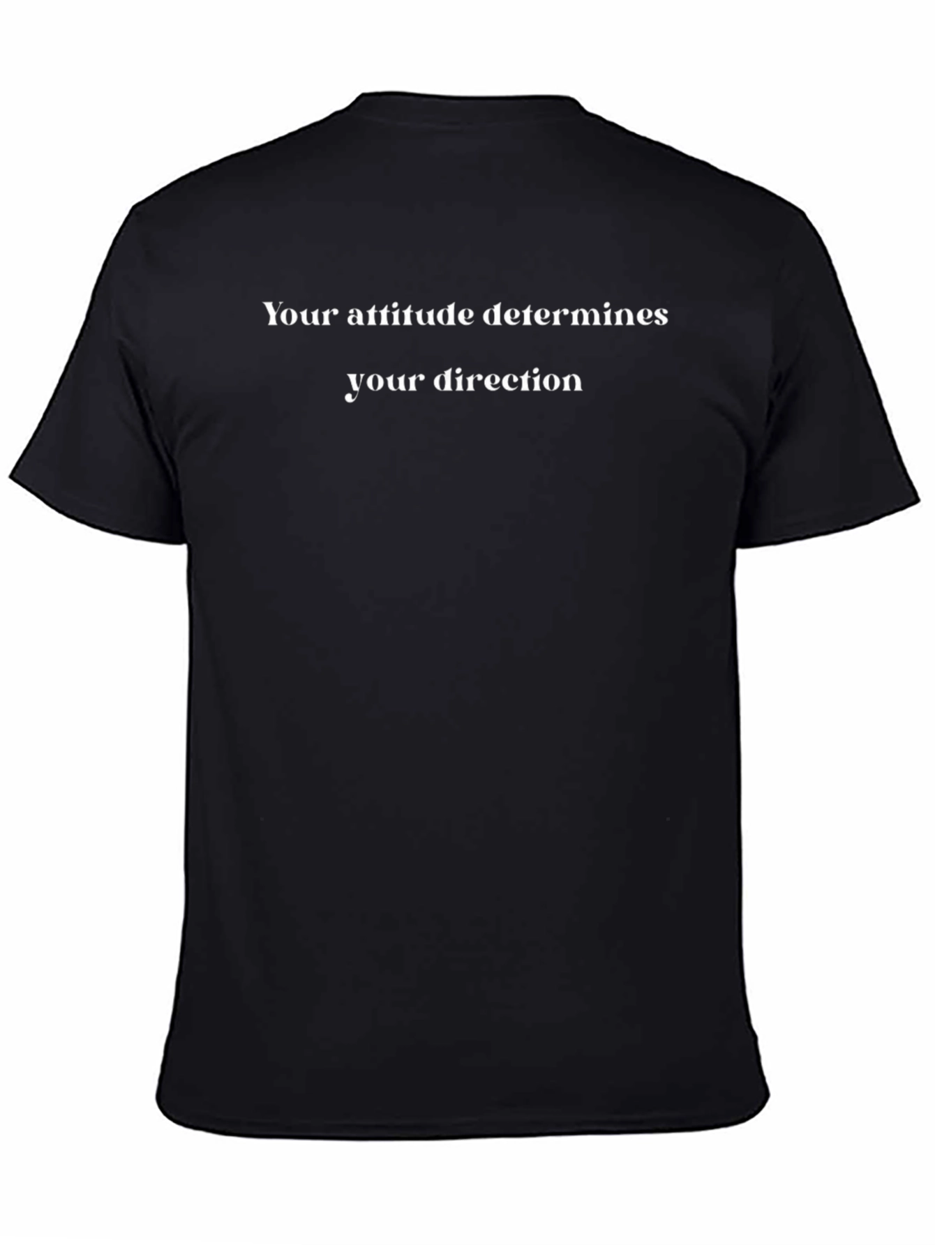 Attitude Determines Direction Graphic T-Shirt