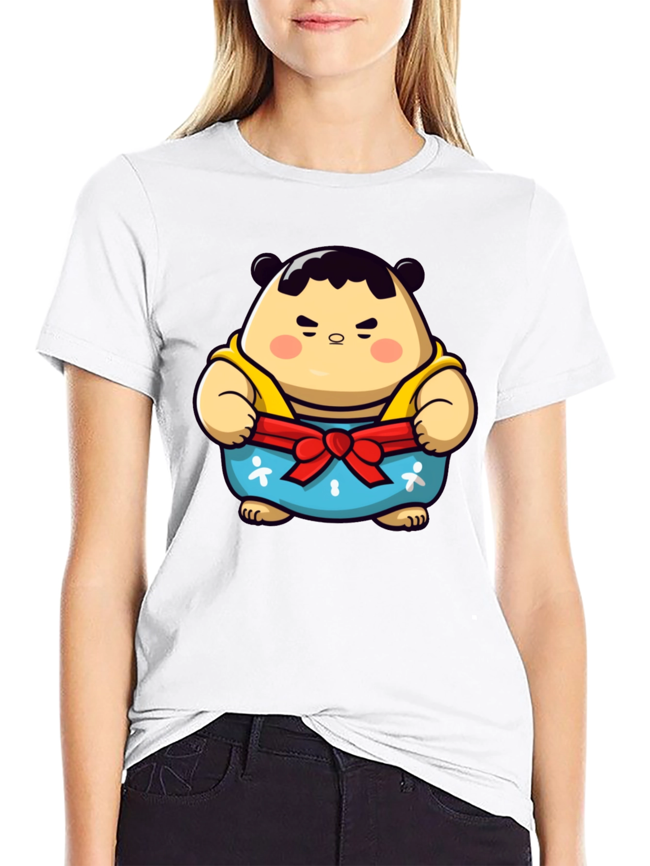 Sumo Wrestler Graphic Tee