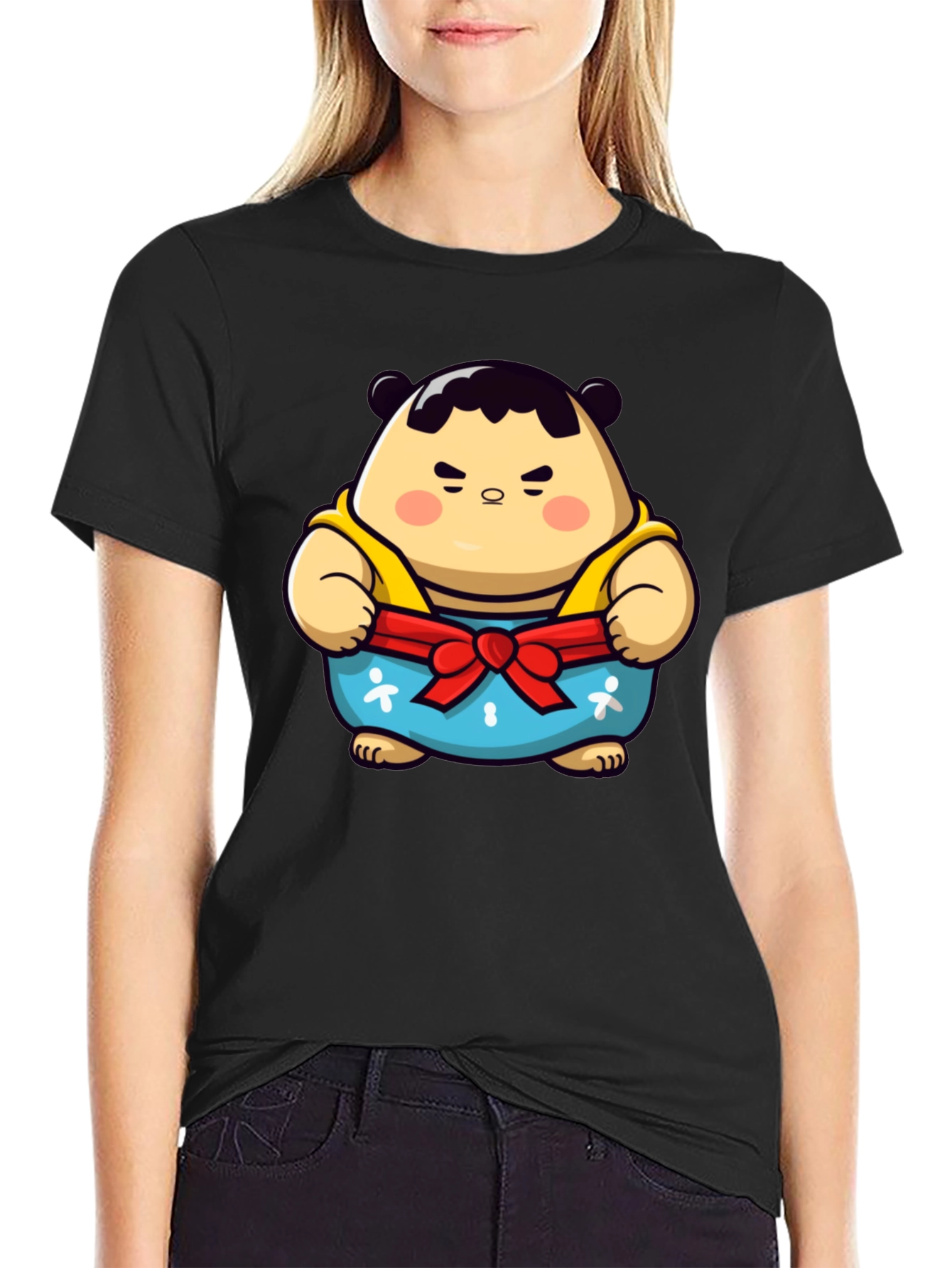 Sumo Wrestler Graphic Tee