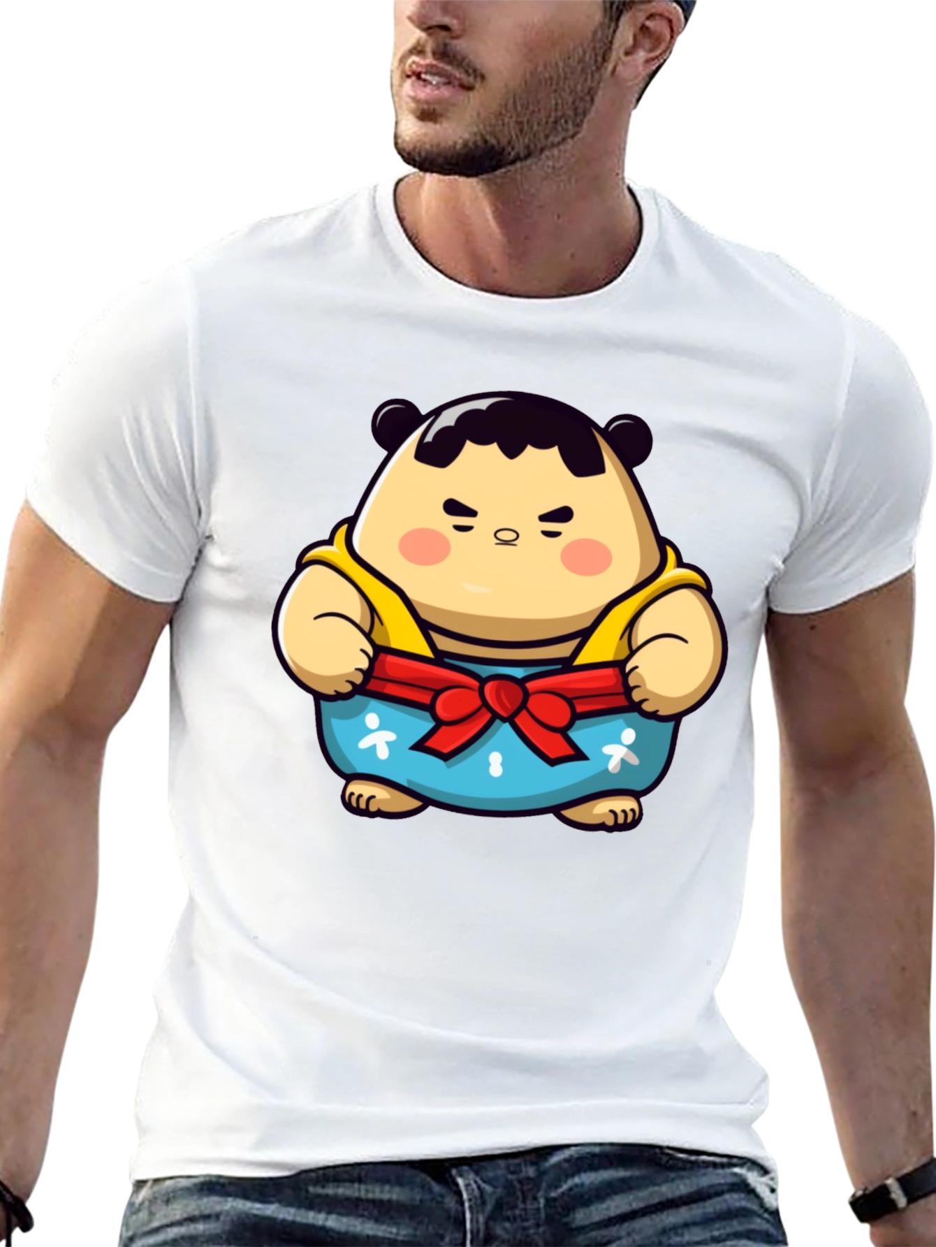 Sumo Wrestler Graphic Tee