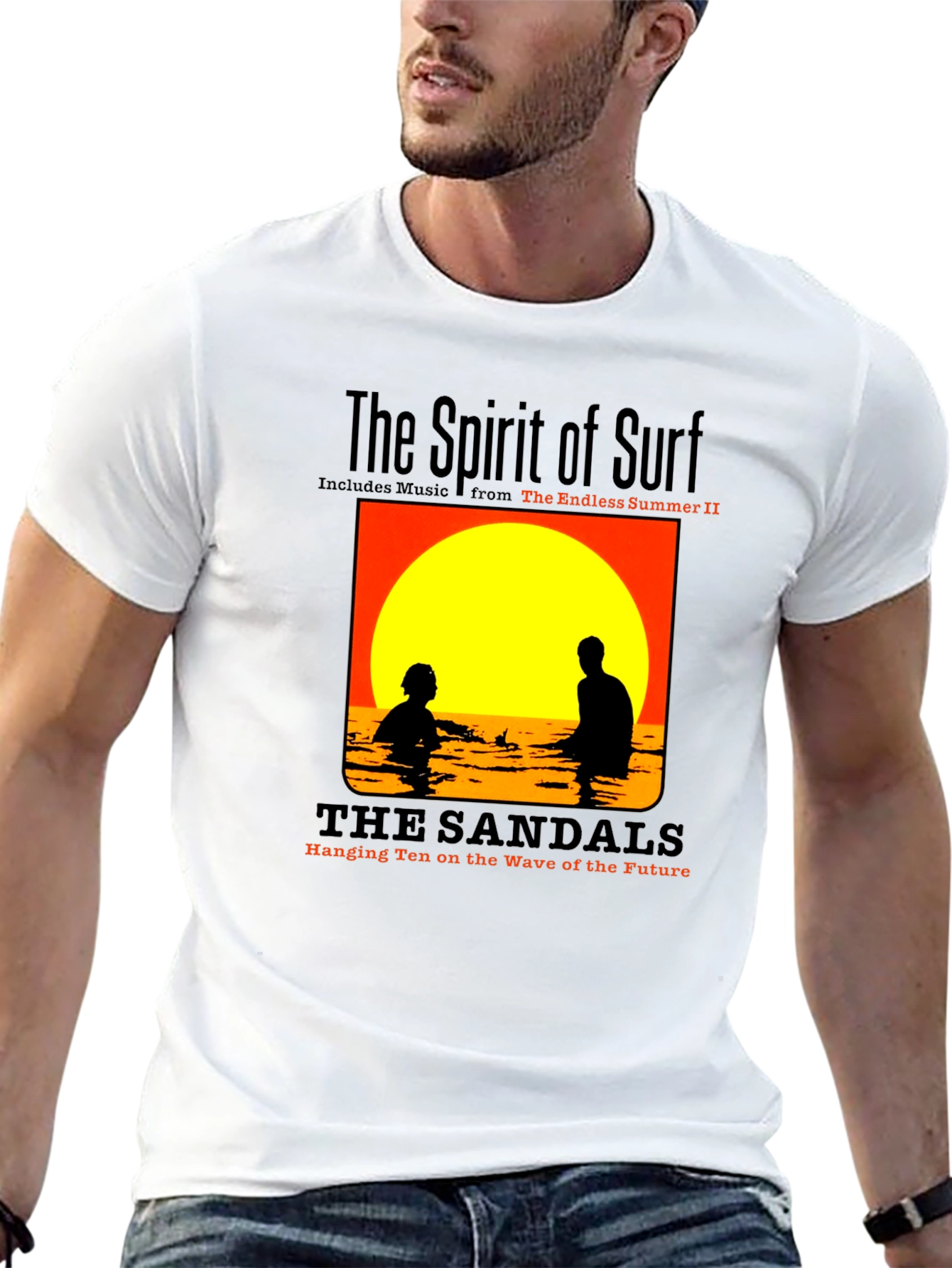 The Spirit of Surf Black T-Shirt