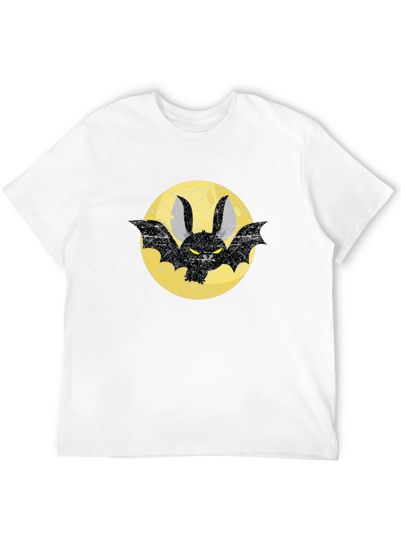 Bat Graphic T-Shirt - Black