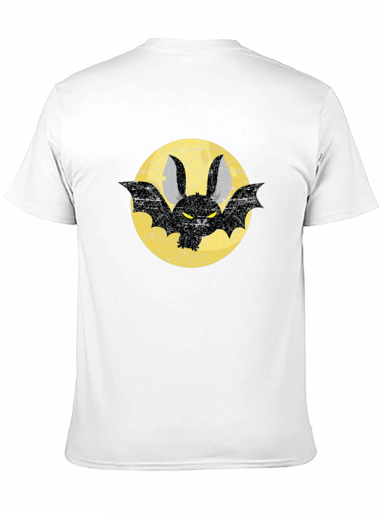 Bat Graphic T-Shirt - Black