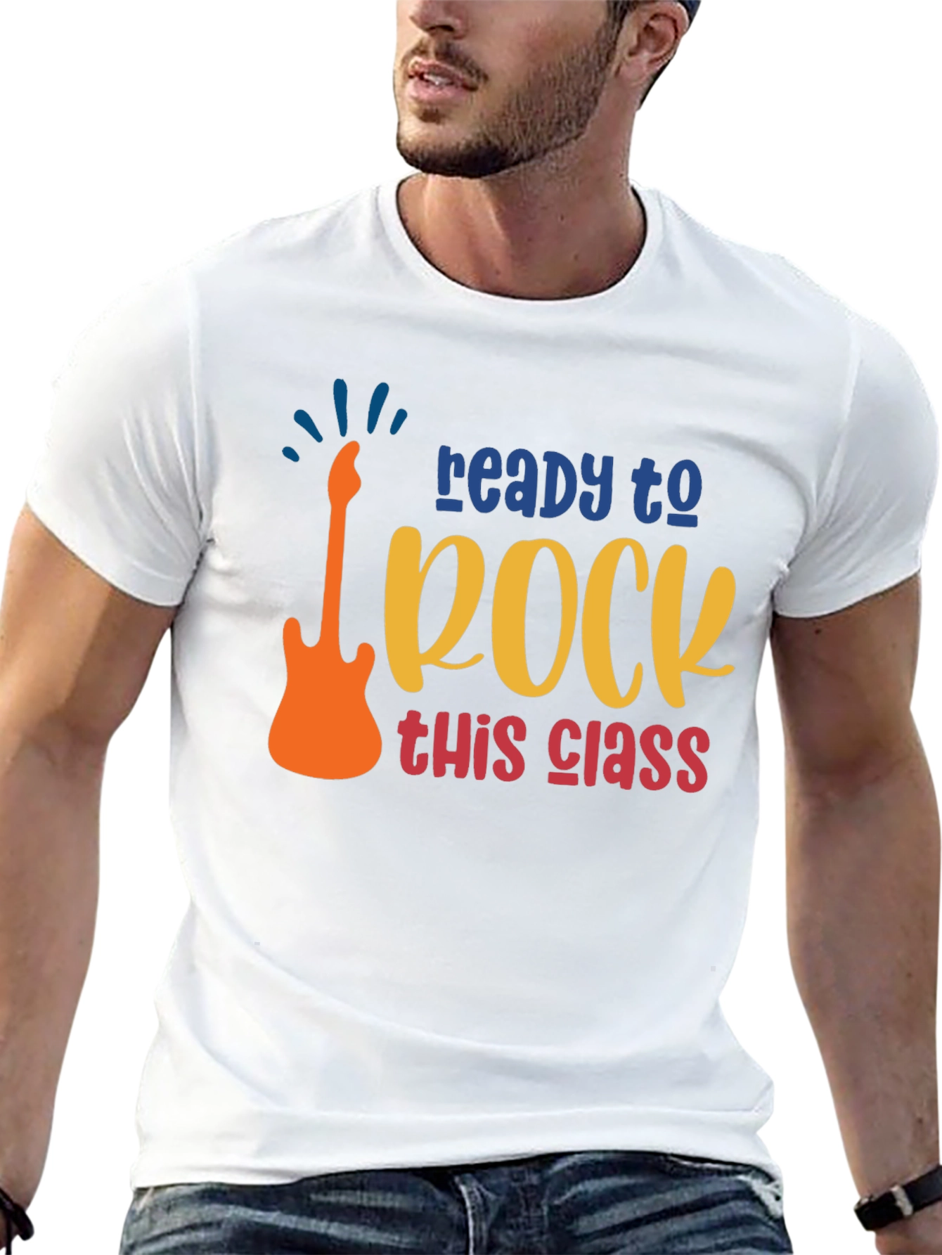 Ready to Rock Guitar T-Shirt