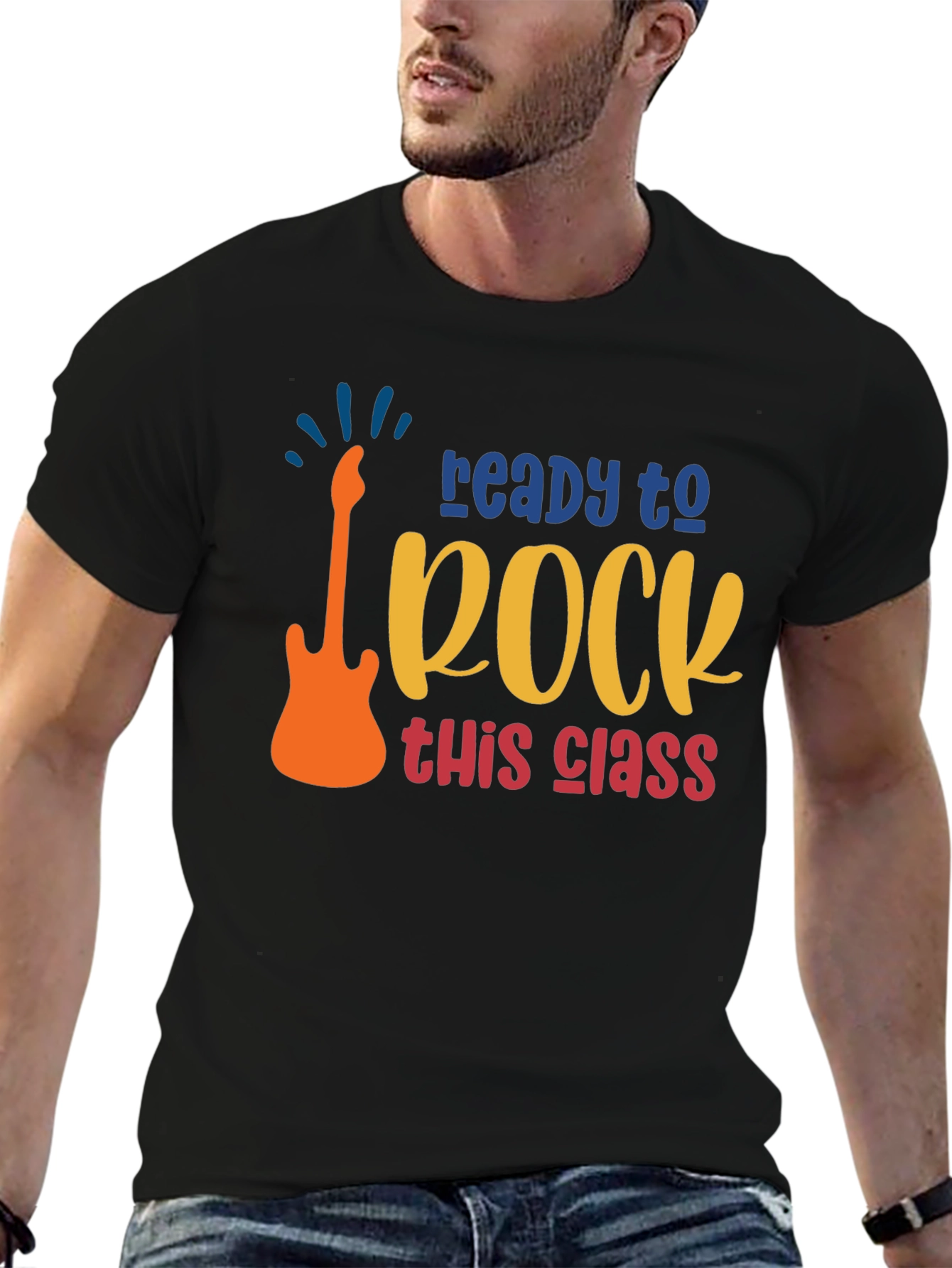 Ready to Rock Guitar T-Shirt