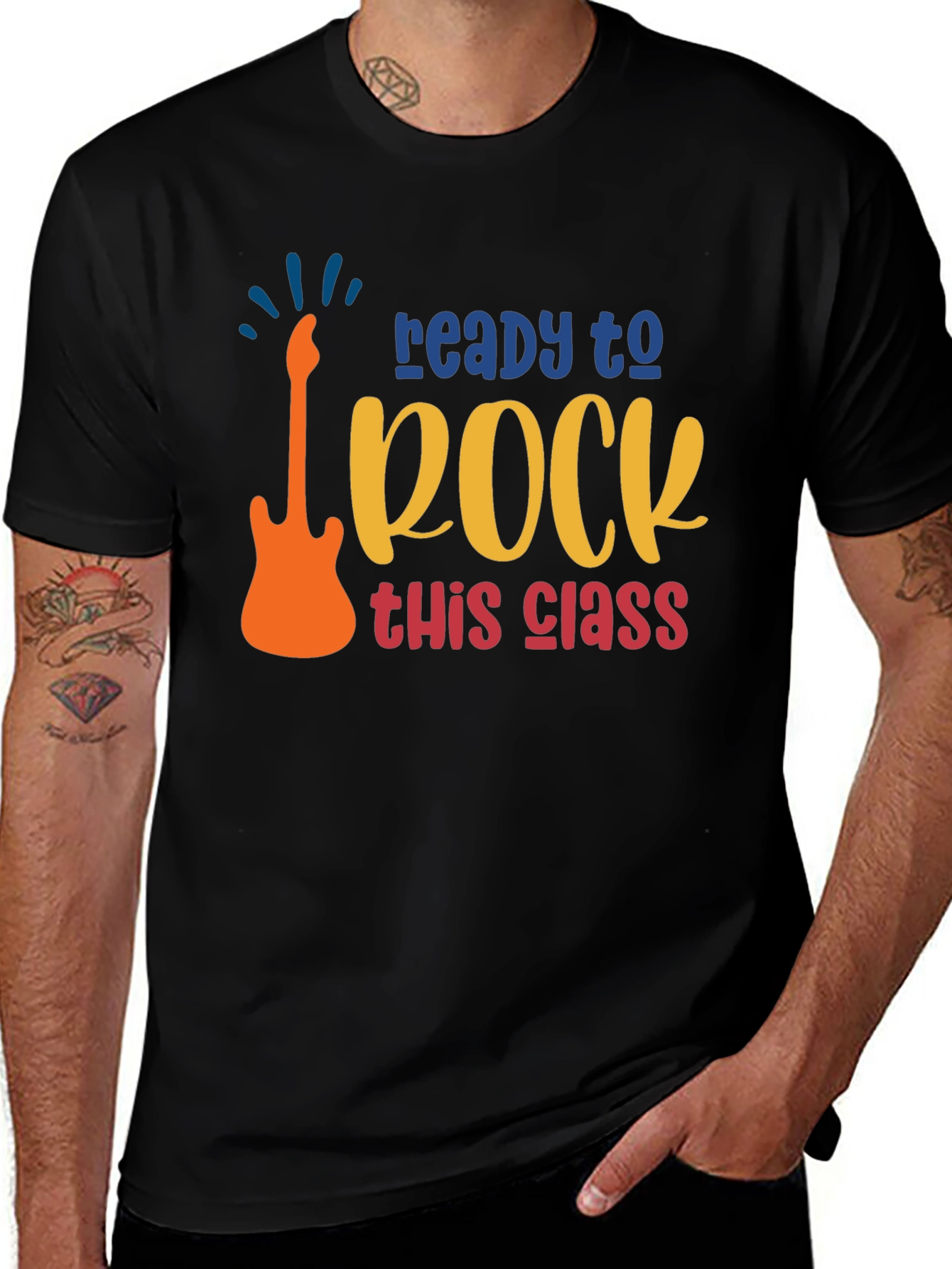 Ready to Rock Guitar T-Shirt