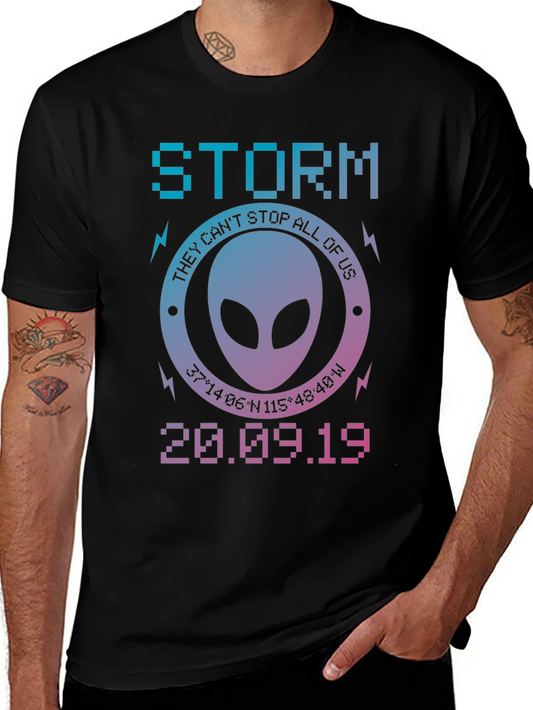 Storm Area 51 T-Shirt - They Cant Stop All of Us!