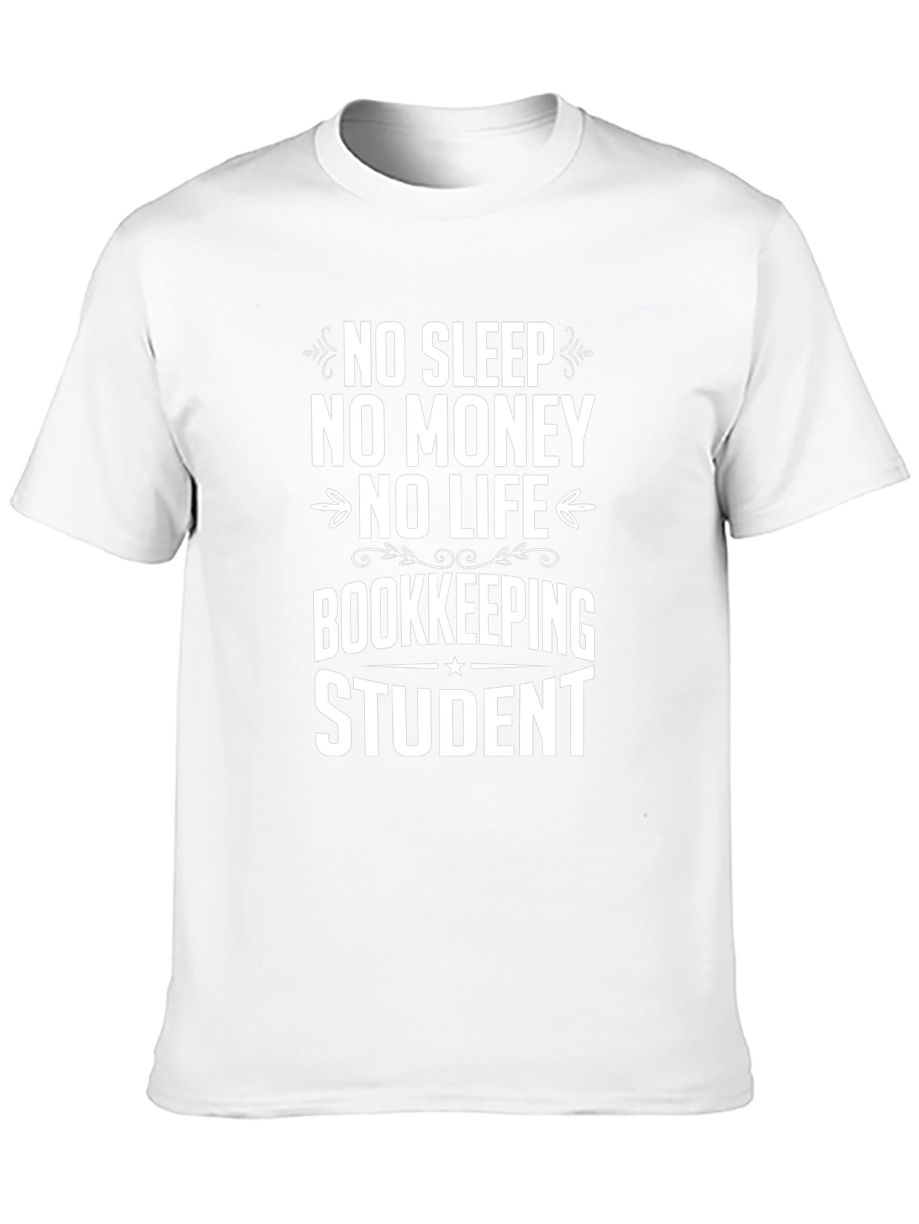 Bookkeeping Student Funny Graphic T-Shirt